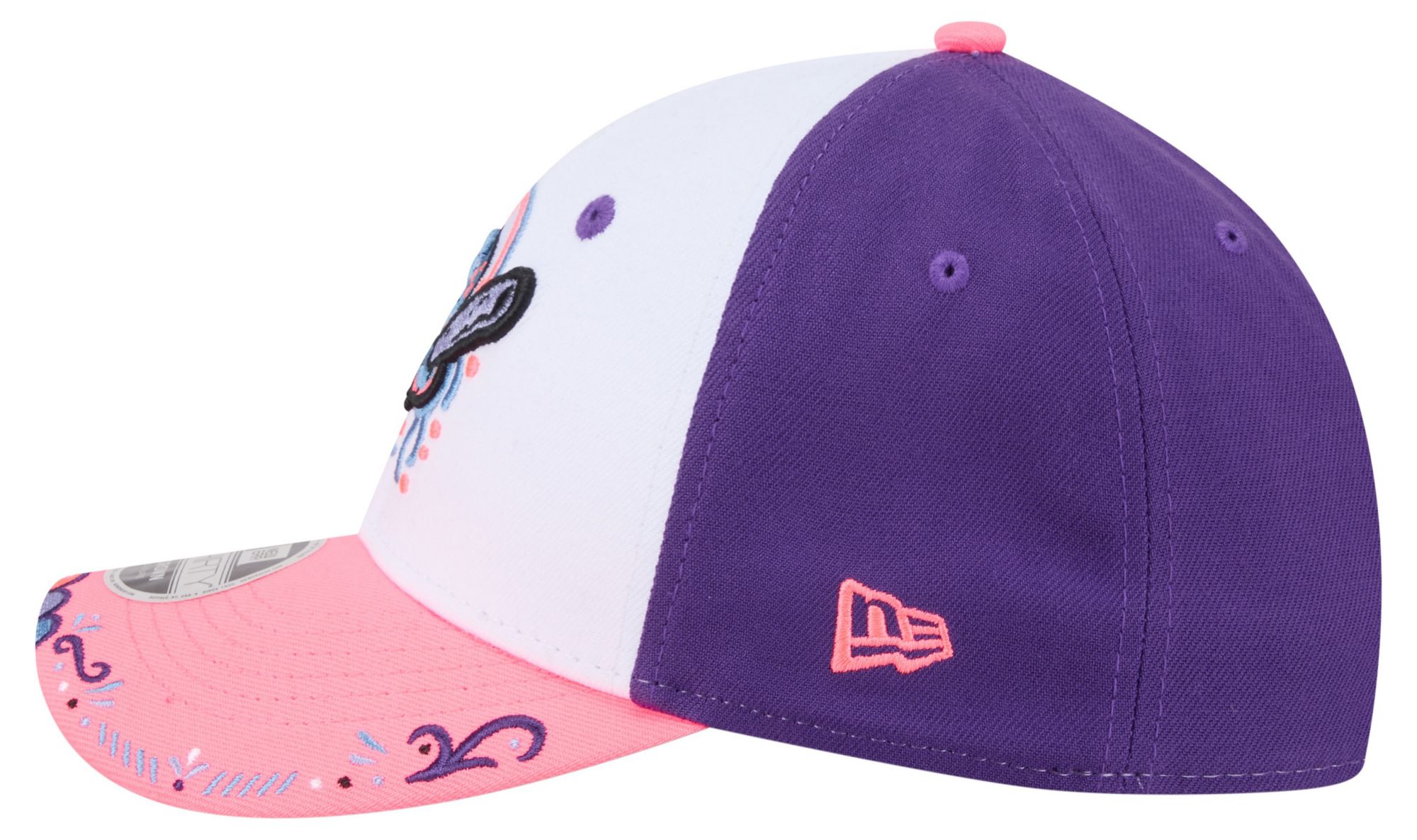 New Era Adult Southern Maryland Blue Crabs Purple Copa 39Thirty Adjustable Hat product image