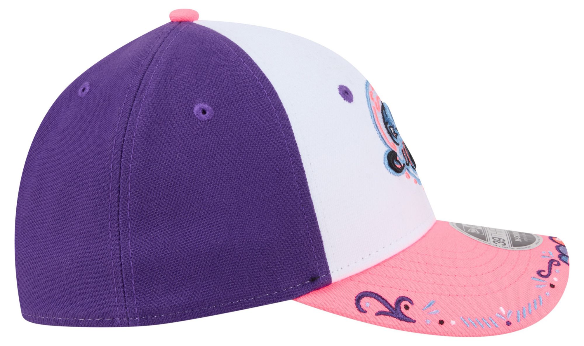 New Era Adult Southern Maryland Blue Crabs Purple Copa 39Thirty Adjustable Hat product image