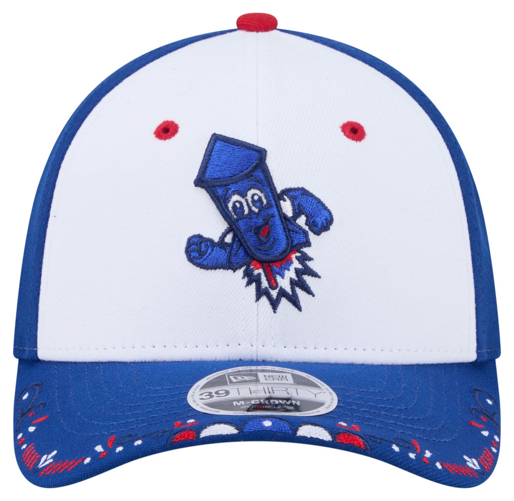 New Era Adult Pawtucket Red Sox Blue Copa 39Thirty Adjustable Hat product image