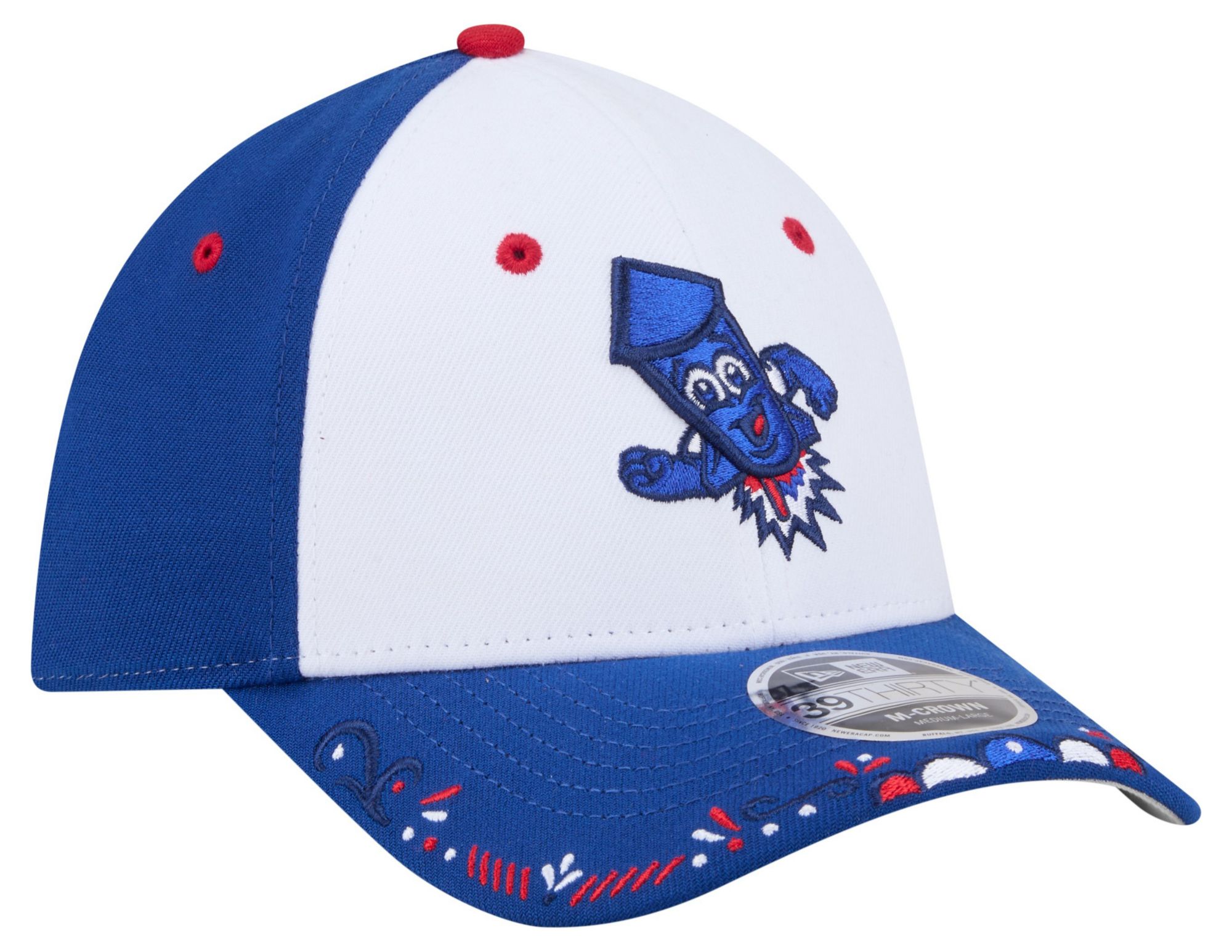 New Era Adult Pawtucket Red Sox Blue Copa 39Thirty Adjustable Hat product image