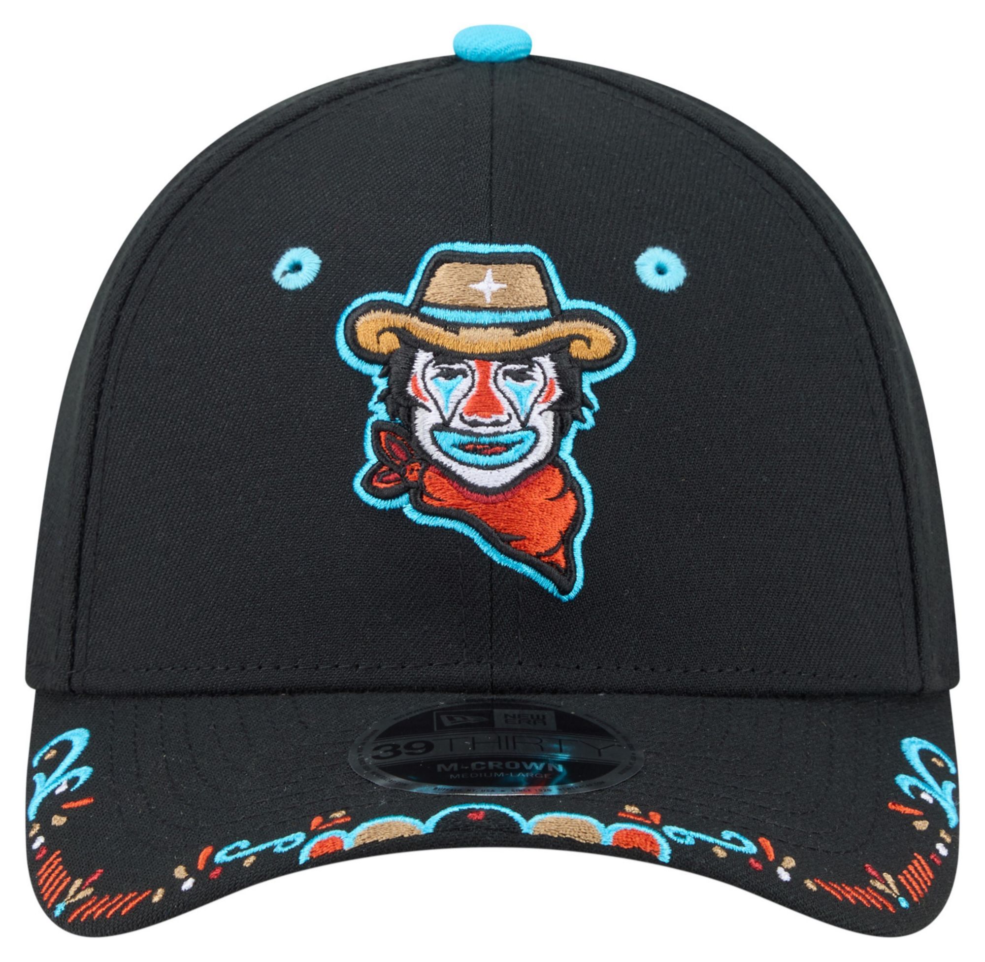 New Era Adult Sugar Land&nbsp;Space Cowboys Black Copa 39Thirty Adjustable Hat product image