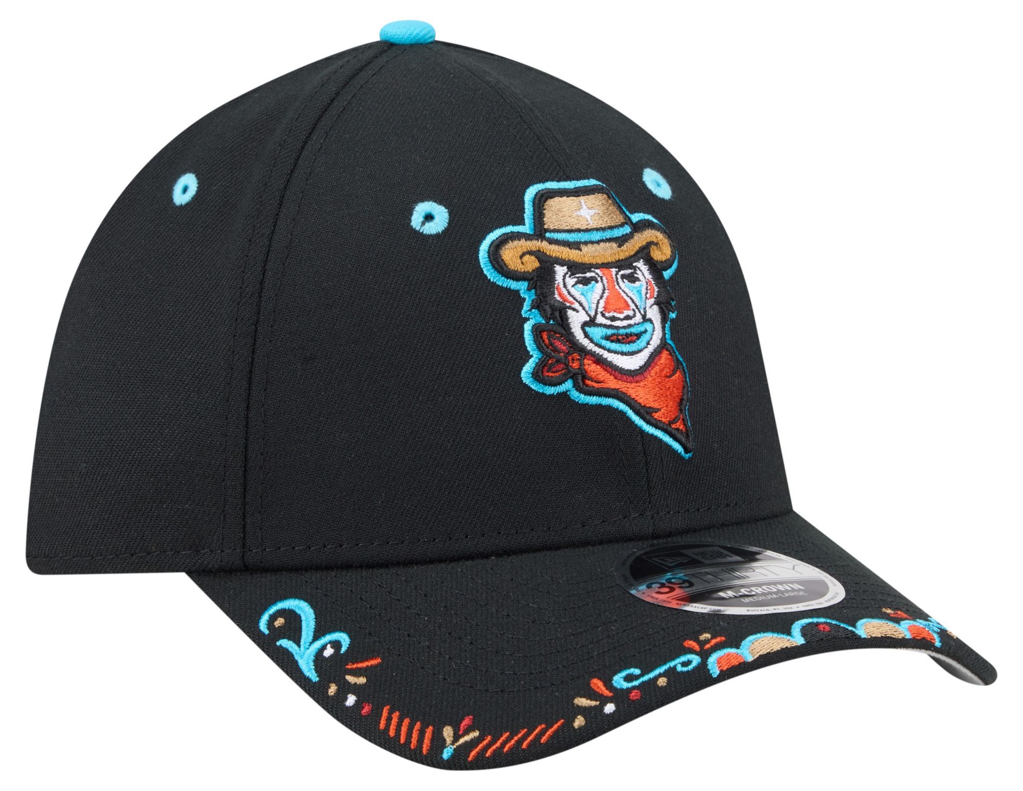 New Era Adult Sugar Land&nbsp;Space Cowboys Black Copa 39Thirty Adjustable Hat product image