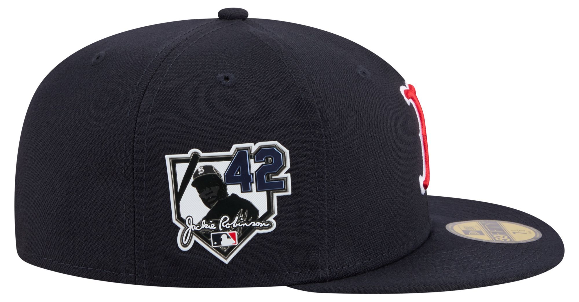 New Era Adult Boston Red Sox Jackie Robinson Day Navy 59Fifty Fitted Hat product image
