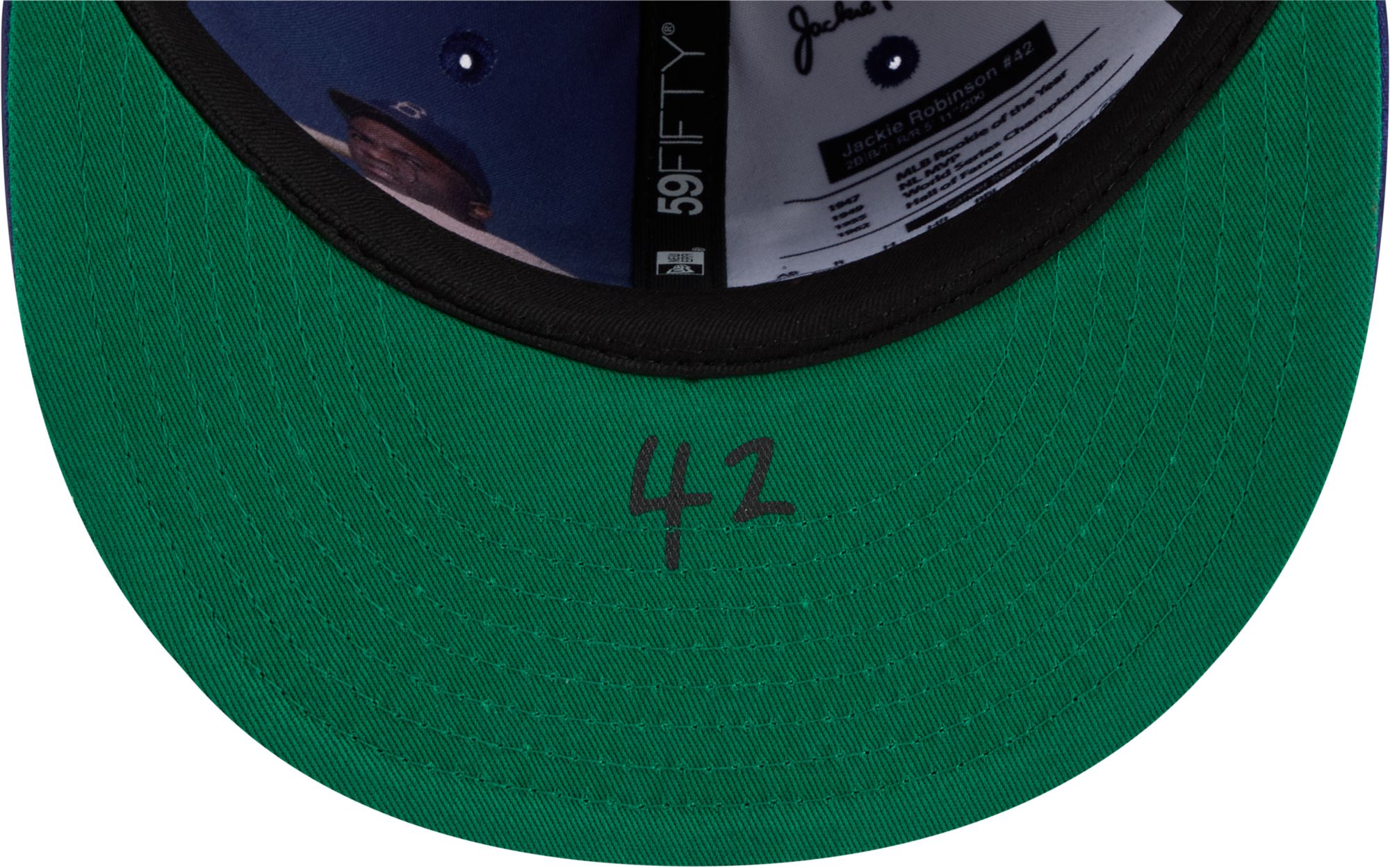 New Era Adult Los Angeles Dodgers Jackie Robinson Day Blue 59Fifty Adjustable Hat product image