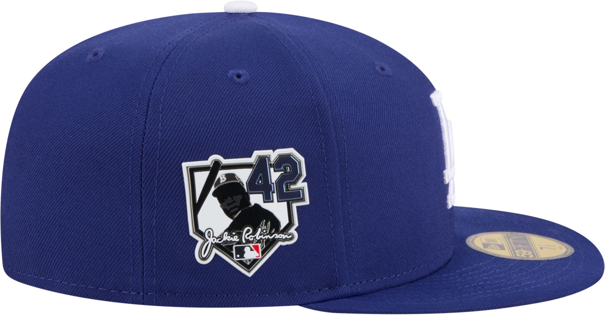 New Era Adult Los Angeles Dodgers Jackie Robinson Day Blue 59Fifty Adjustable Hat product image
