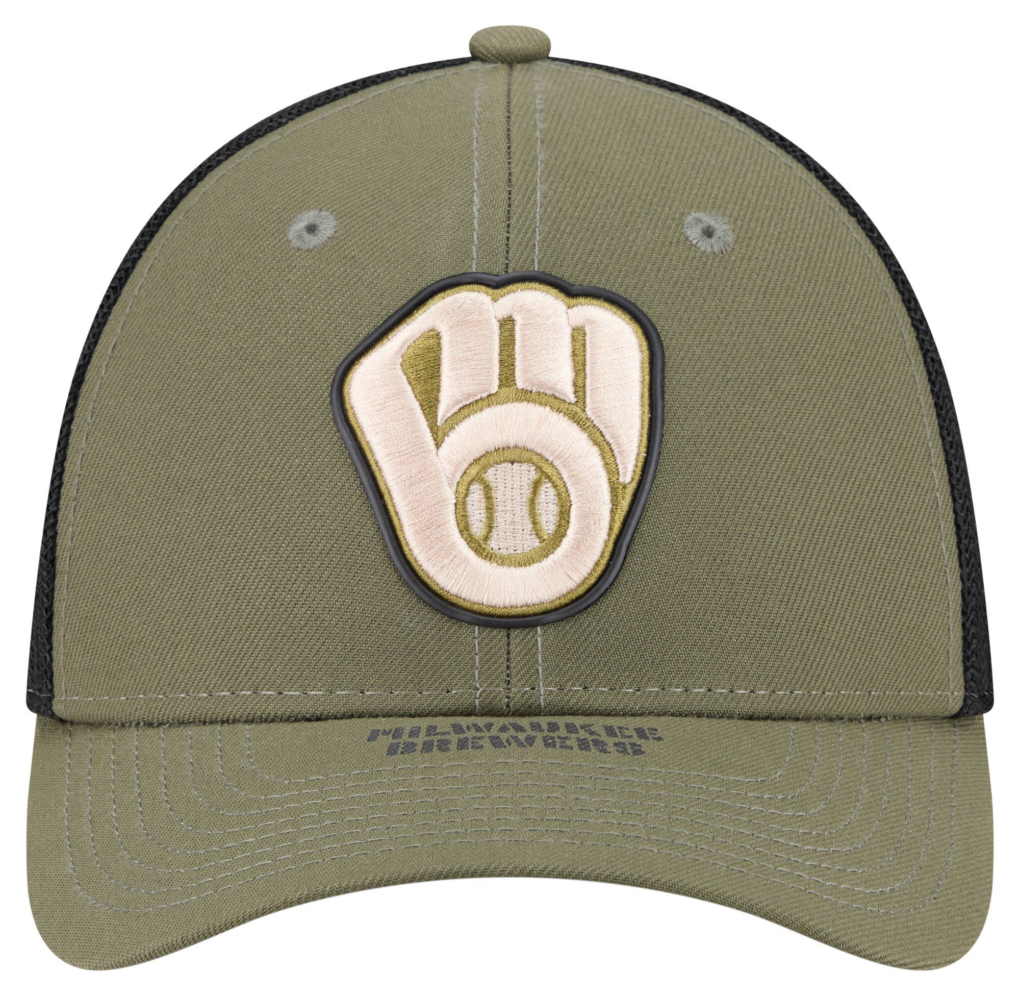 New Era Adult Armed Forces Day 2026 Milwaukee Brewers 39Thirty Stretch Fit Hat product image