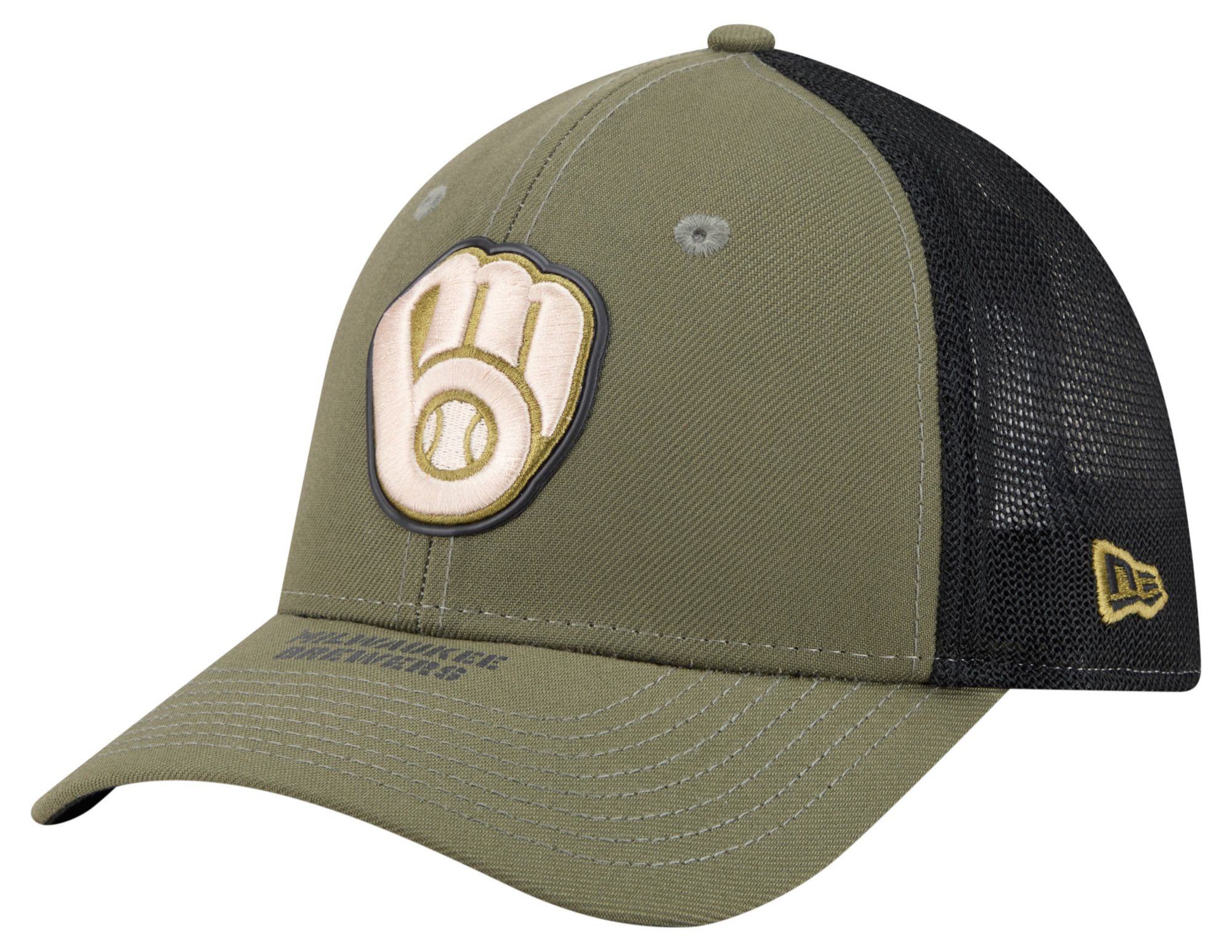 New Era Adult Armed Forces Day 2026 Milwaukee Brewers 39Thirty Stretch Fit Hat product image