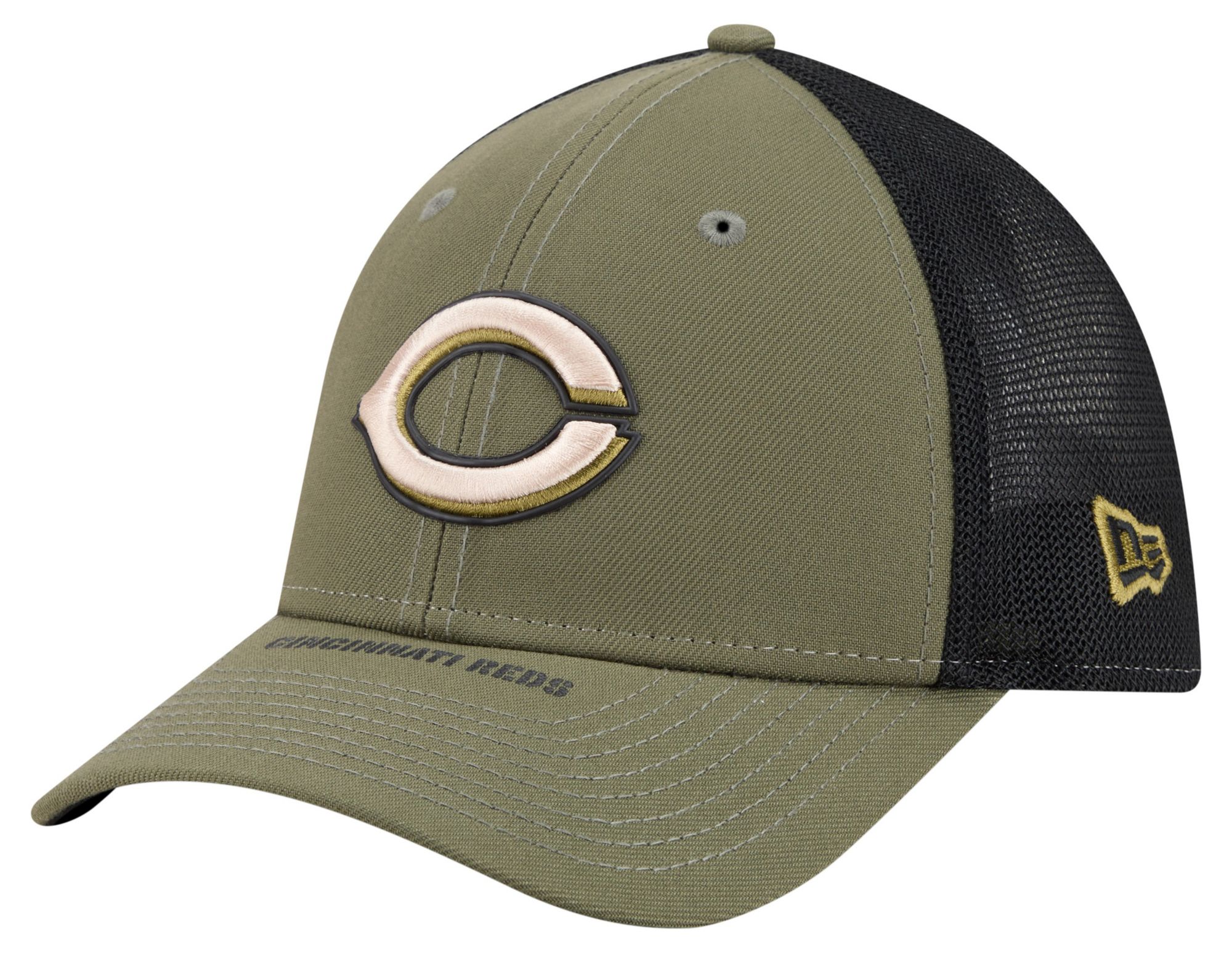 New Era Adult Armed Forces Day 2026 Cincinnati Reds 39Thirty Stretch Fit Hat product image