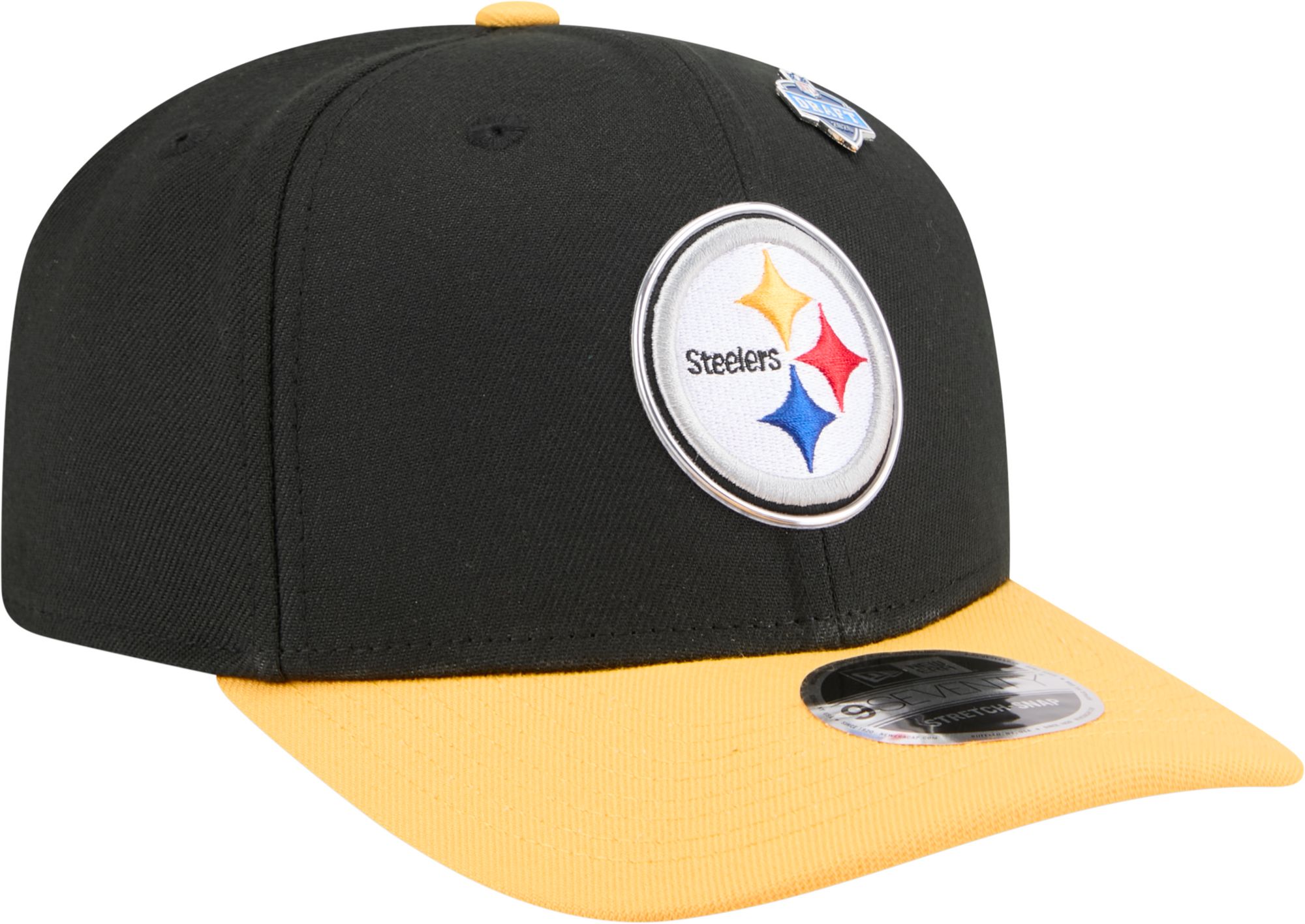 New Era Adult Pittsburgh Steelers NFL Draft 2026 Black 9Seventy Adjustable Hat product image