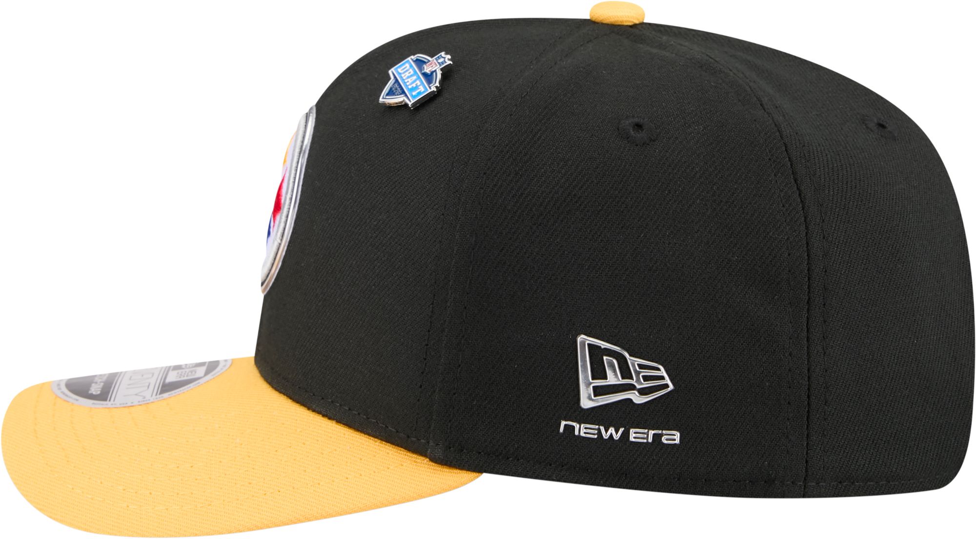 New Era Adult Pittsburgh Steelers NFL Draft 2026 Black 9Seventy Adjustable Hat product image