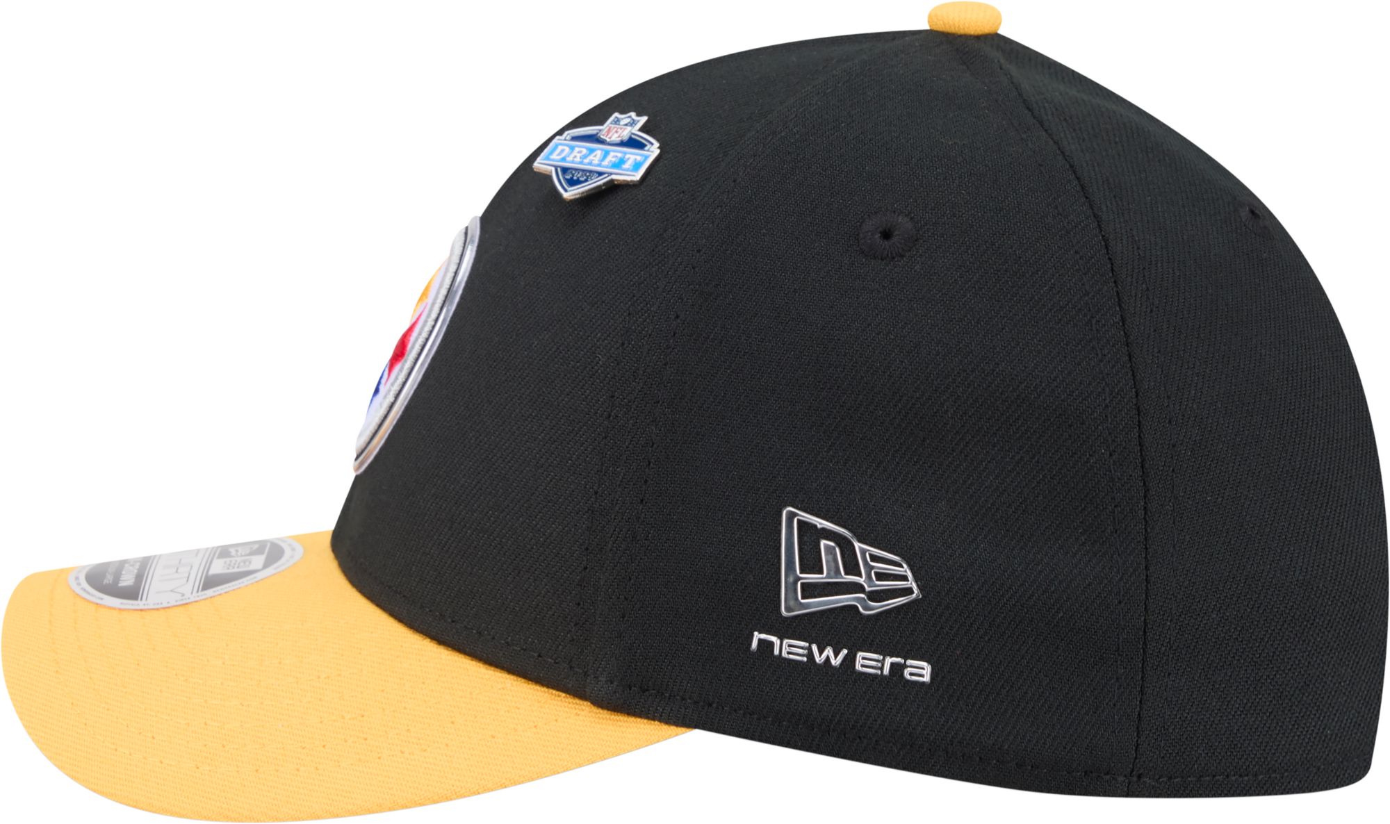New Era Adult Pittsburgh Steelers NFL Draft 2026 39Thirty Black Adjustable Hat product image