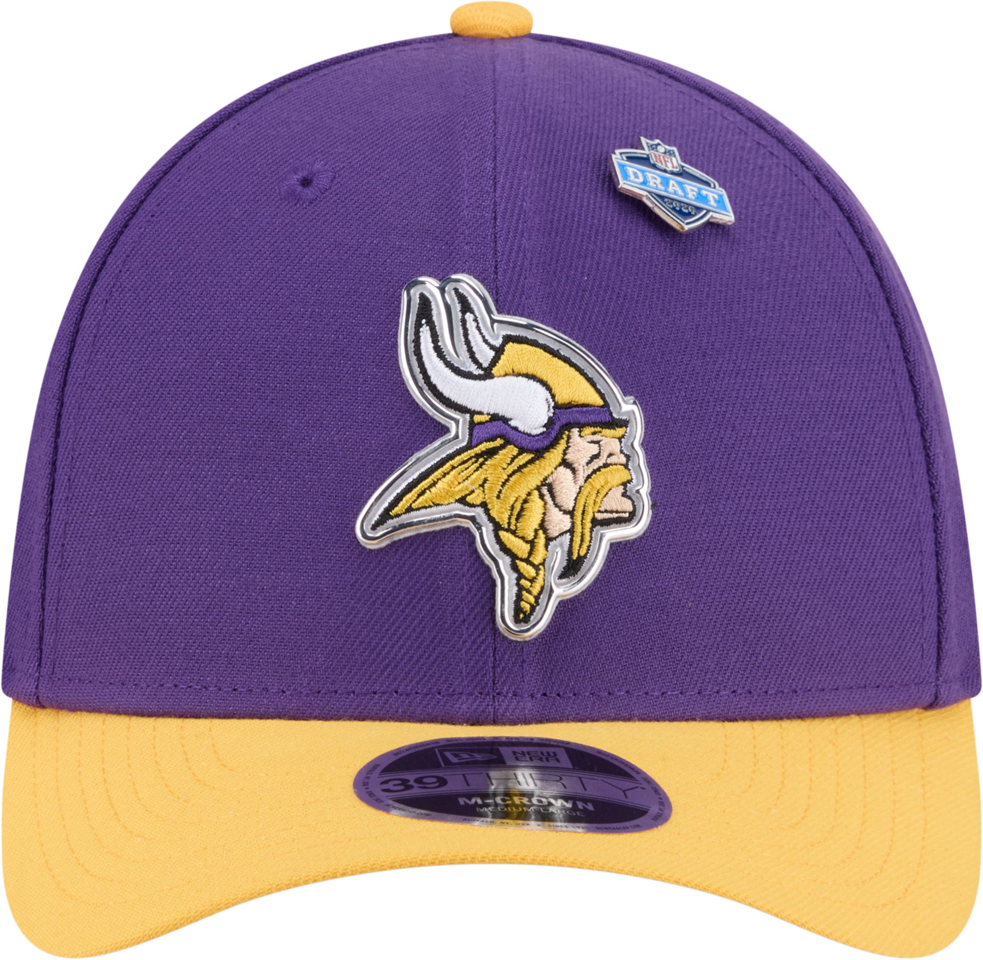New Era Adult Minnesota Vikings NFL Draft 2026 39Thirty Adjustable Hat product image
