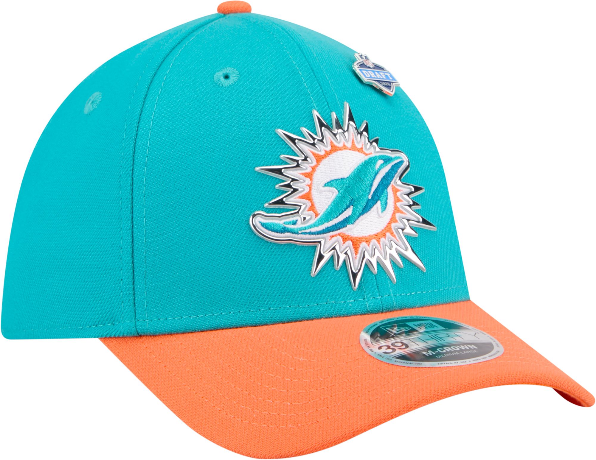 New Era Adult Miami Dolphins NFL Draft 2026 39Thirty Adjustable Hat product image