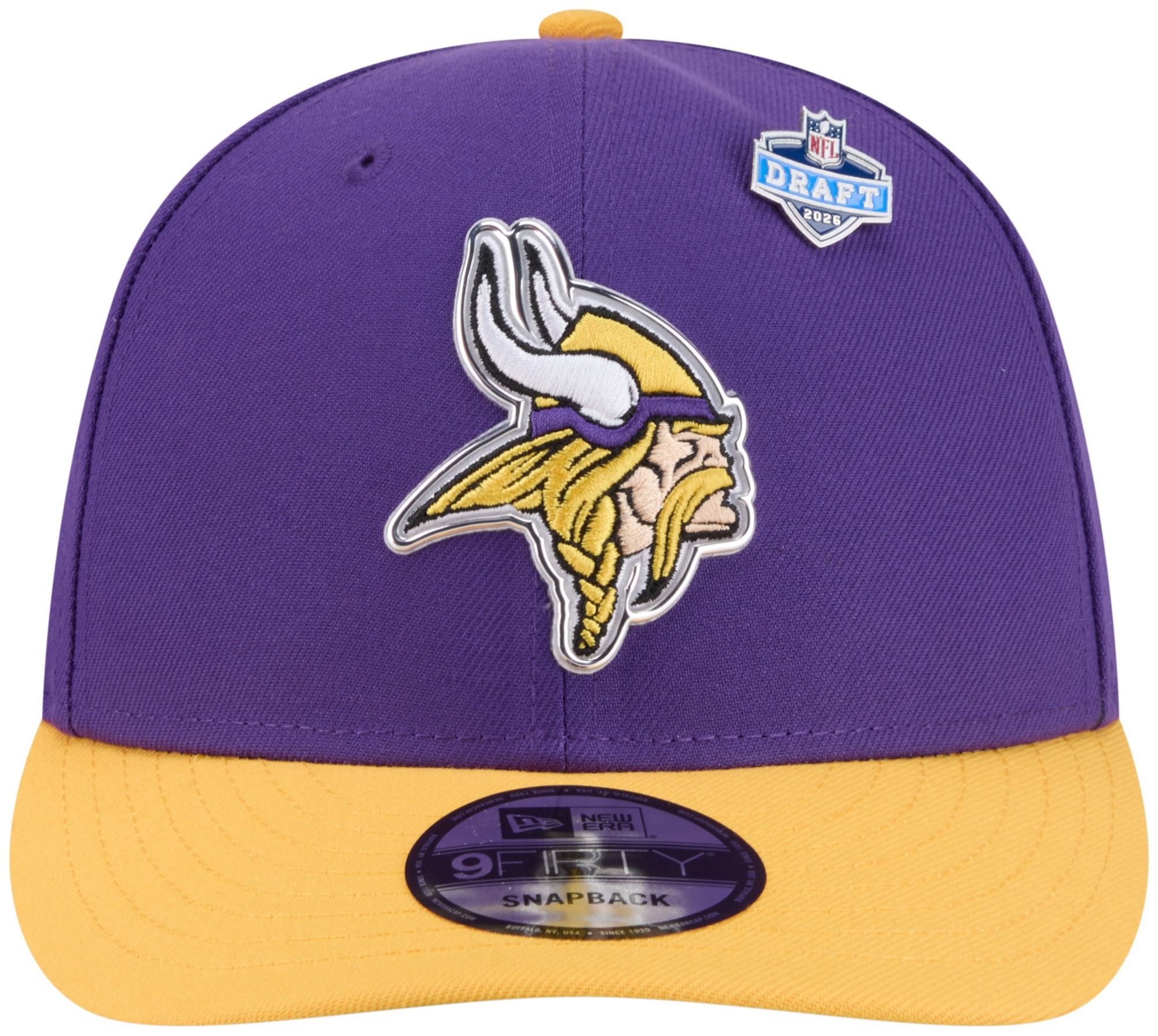 New Era Adult Minnesota Vikings NFL Draft 2026 9Fifty Adjustable Hat product image
