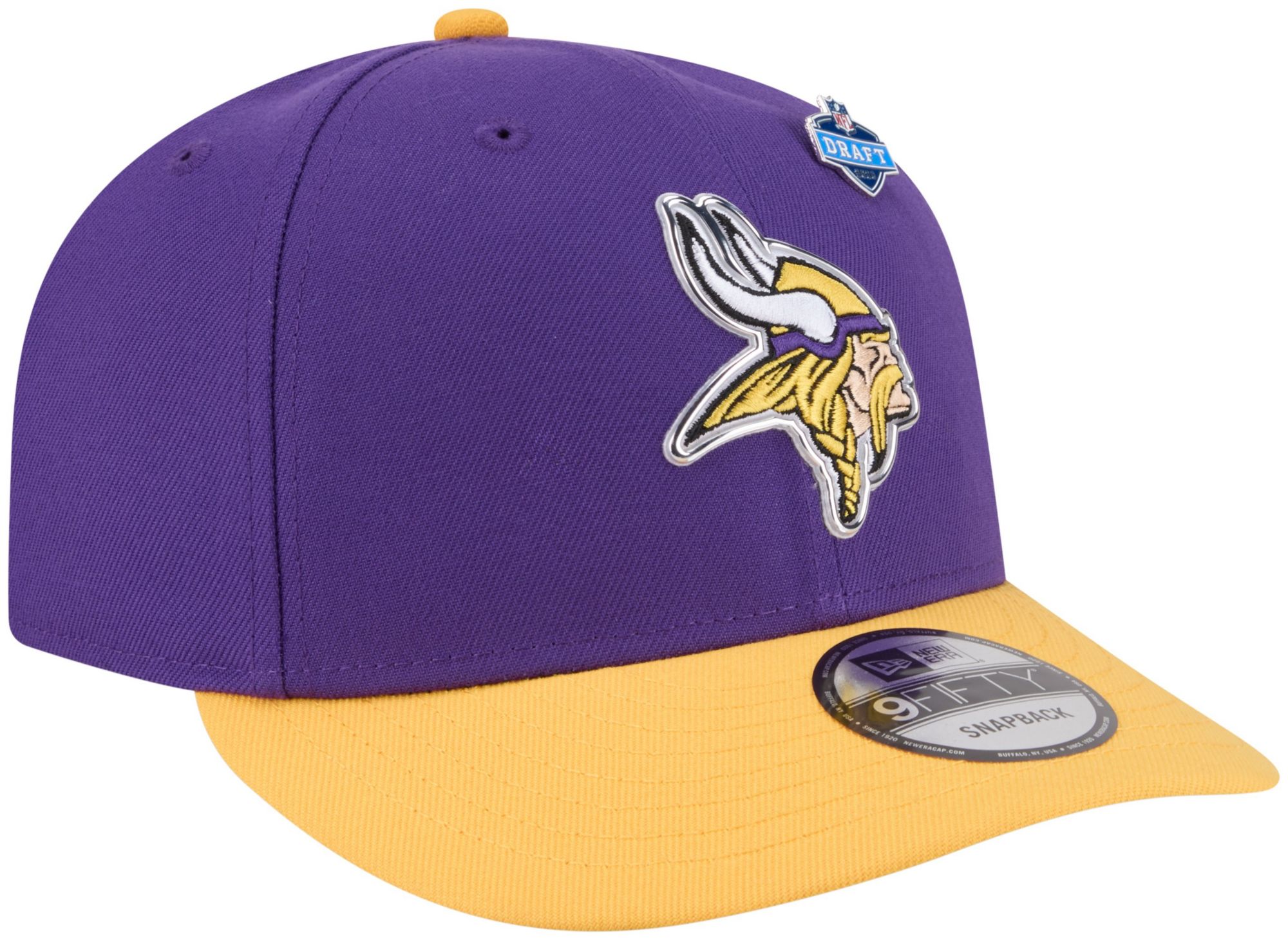 New Era Adult Minnesota Vikings NFL Draft 2026 9Fifty Adjustable Hat product image