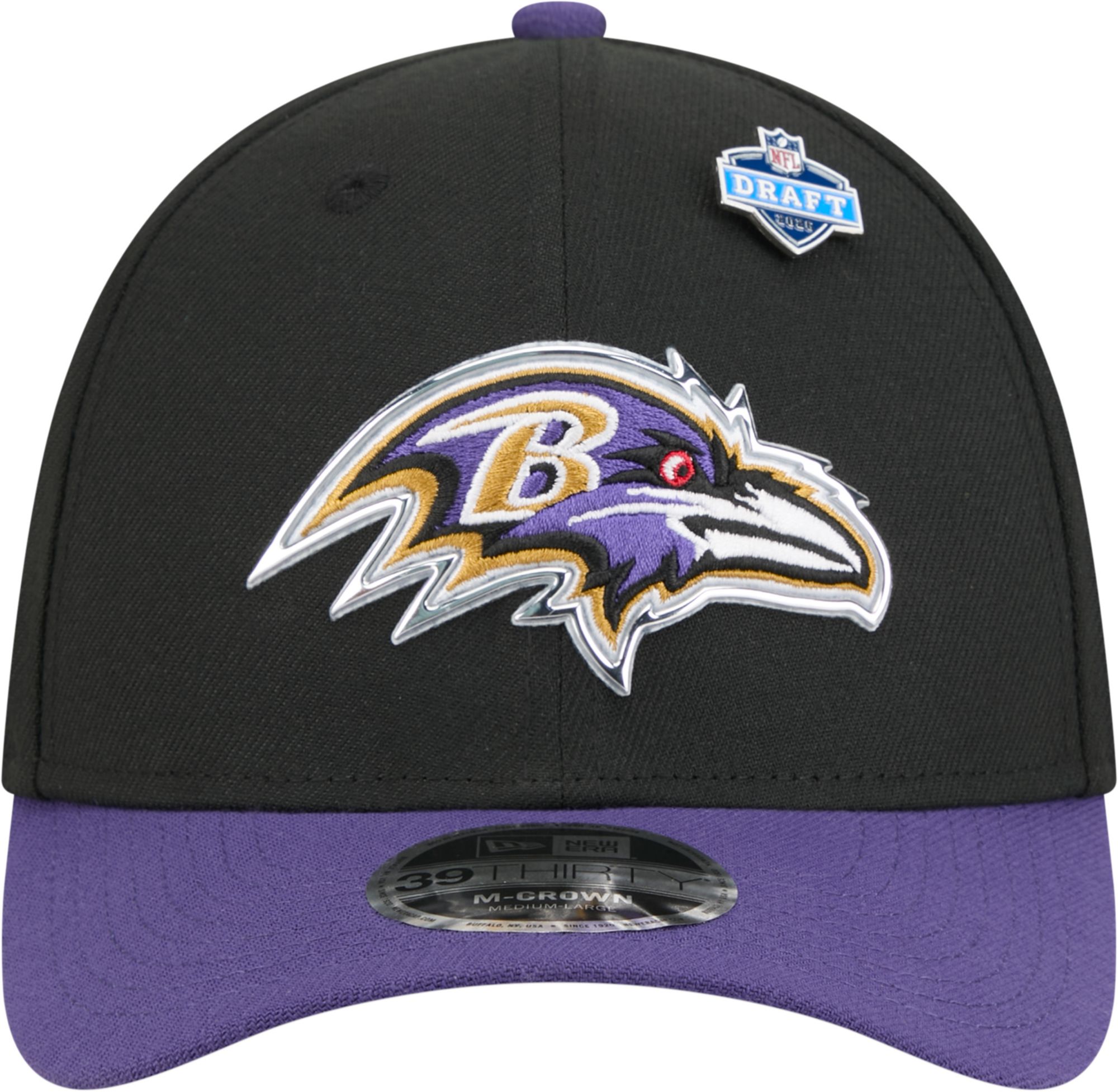 New Era Adult Baltimore Ravens NFL Draft 2026 39Thirty Adjustable Hat product image