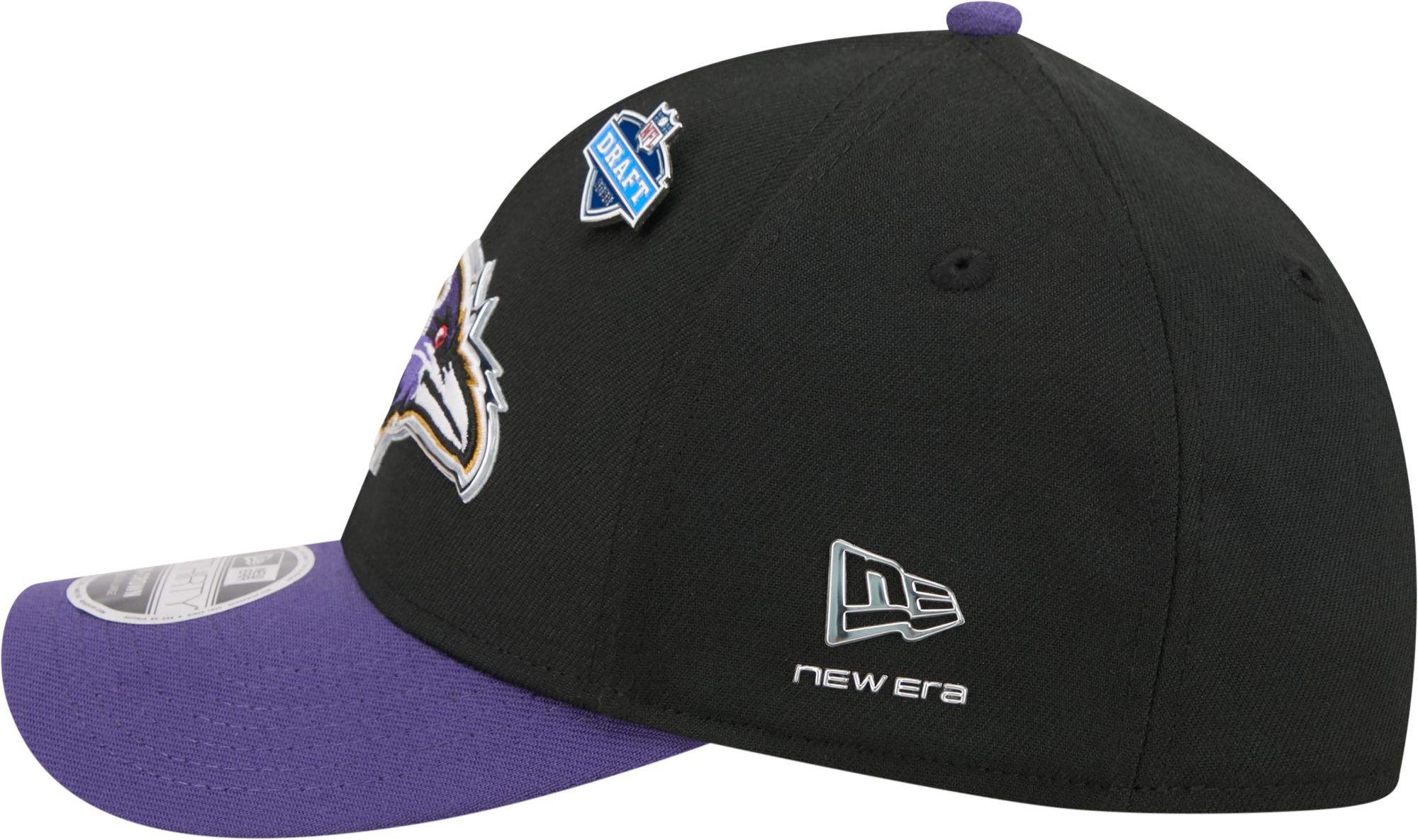 New Era Adult Baltimore Ravens NFL Draft 2026 39Thirty Adjustable Hat product image