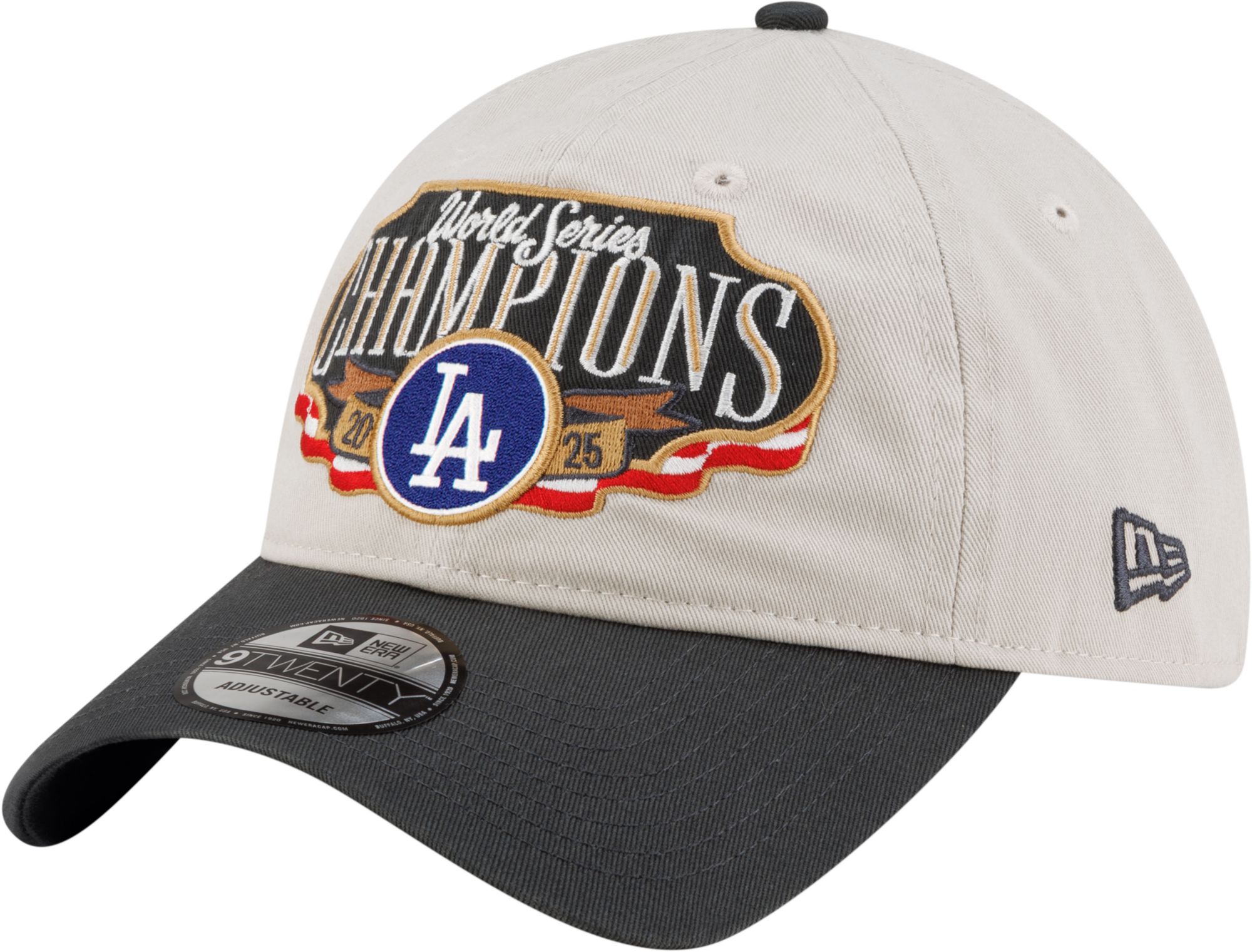 New Era Adult Los Angeles Dodgers 2025 World Series Champions Locker Room 9Twenty Adjustable Hat product image