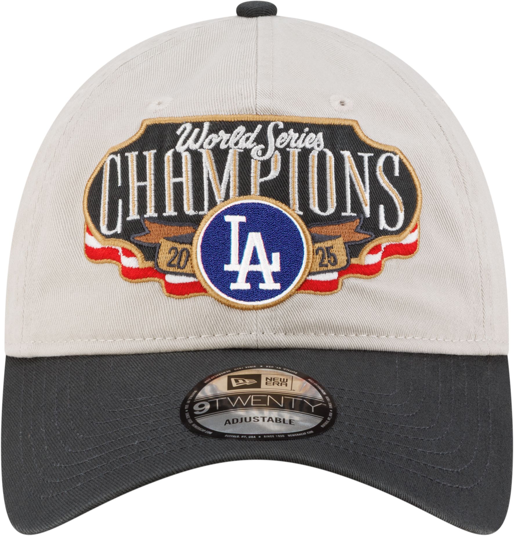 New Era Adult Los Angeles Dodgers 2025 World Series Champions Locker Room 9Twenty Adjustable Hat product image
