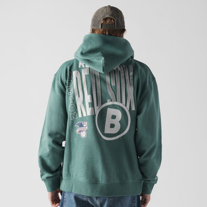 New Era Men's Boston Red Sox City Connect Fleece Hoodie product image