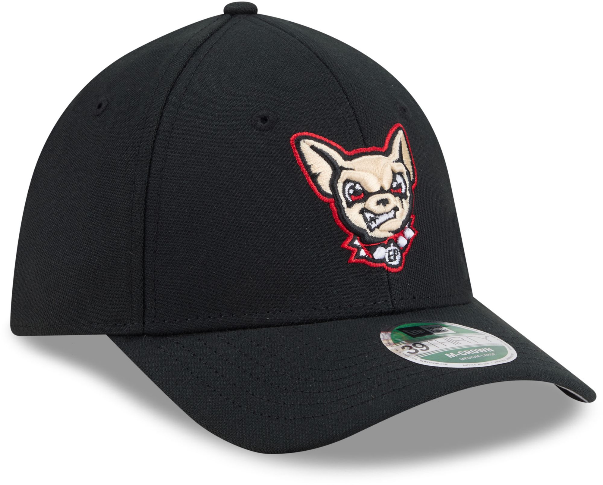 New Era Adult El Paso Chihuahuas Black Replica 39Thirty Adjustable Hat product image