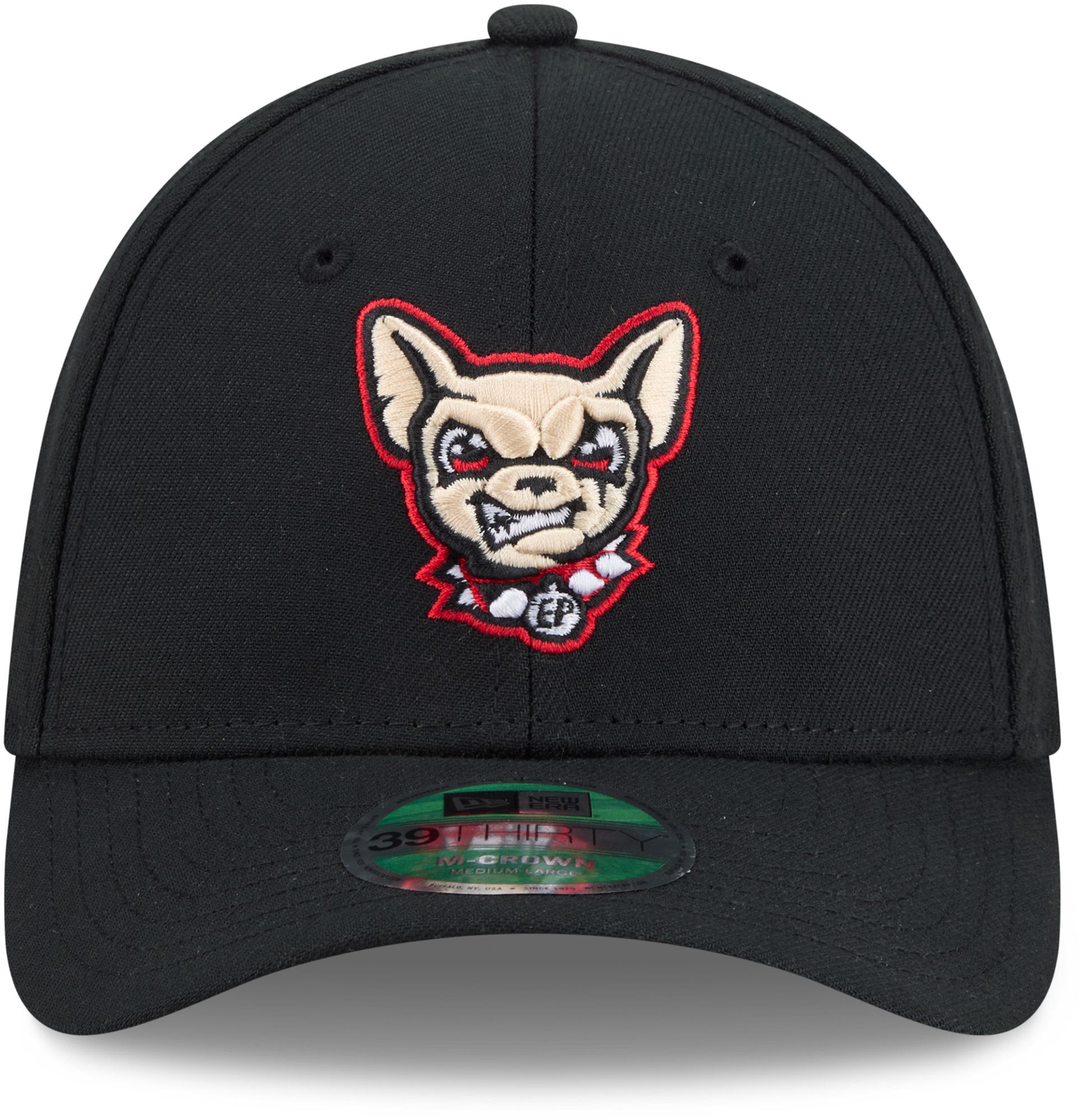 New Era Adult El Paso Chihuahuas Black Replica 39Thirty Adjustable Hat product image