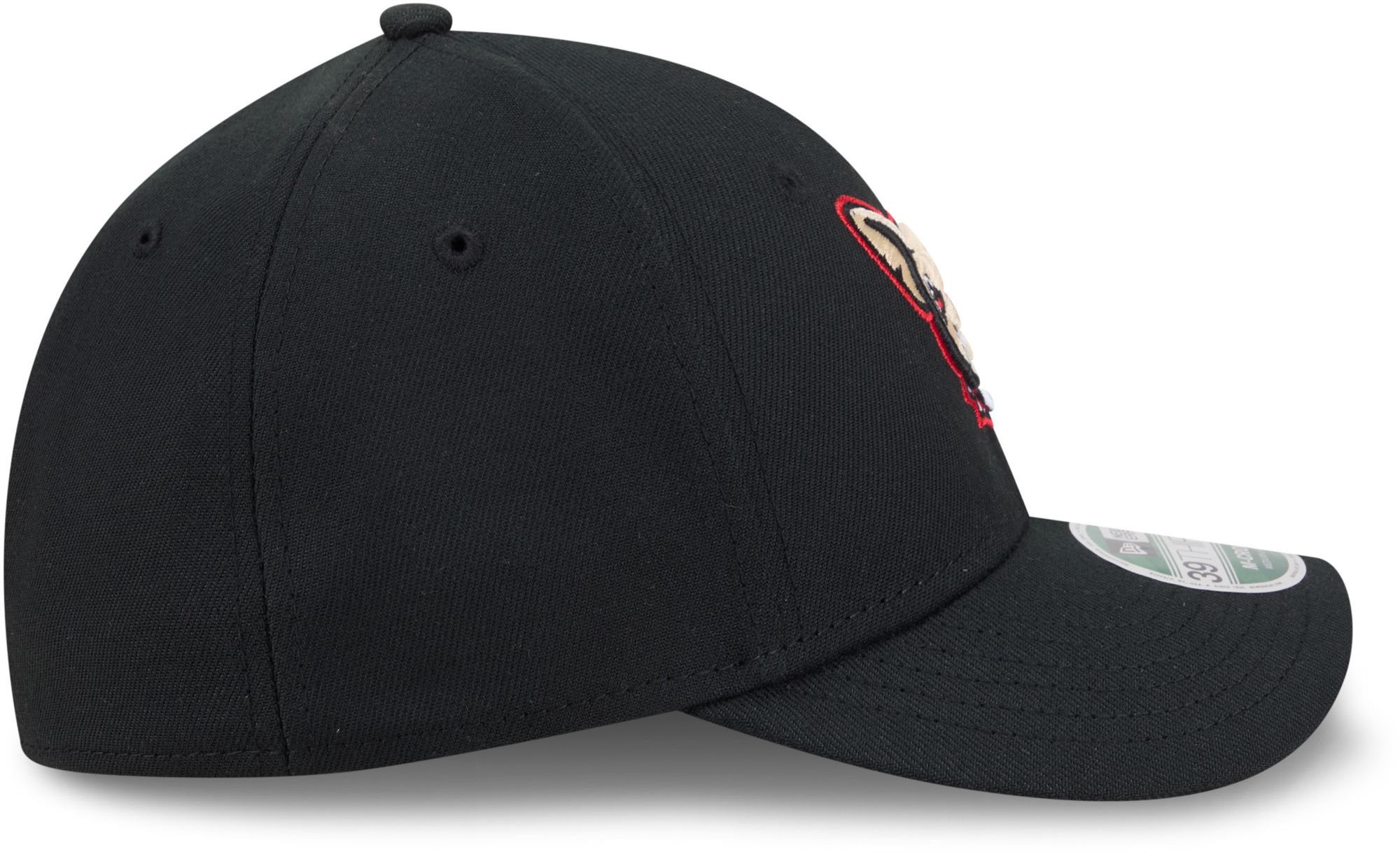New Era Adult El Paso Chihuahuas Black Replica 39Thirty Adjustable Hat product image