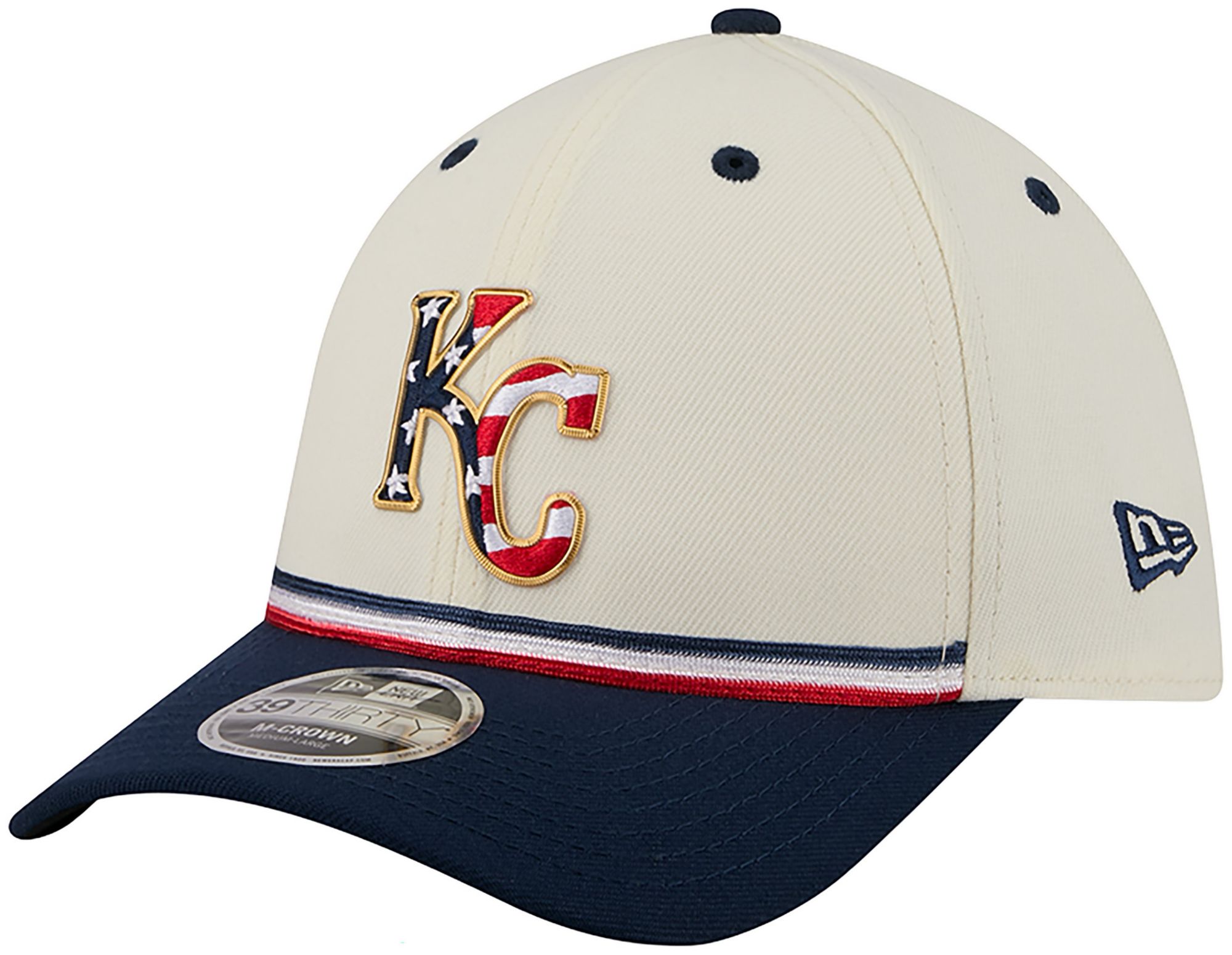 New Era Adult Kansas City Royals 4th of July 39Thirty Stretch Fit Hat product image
