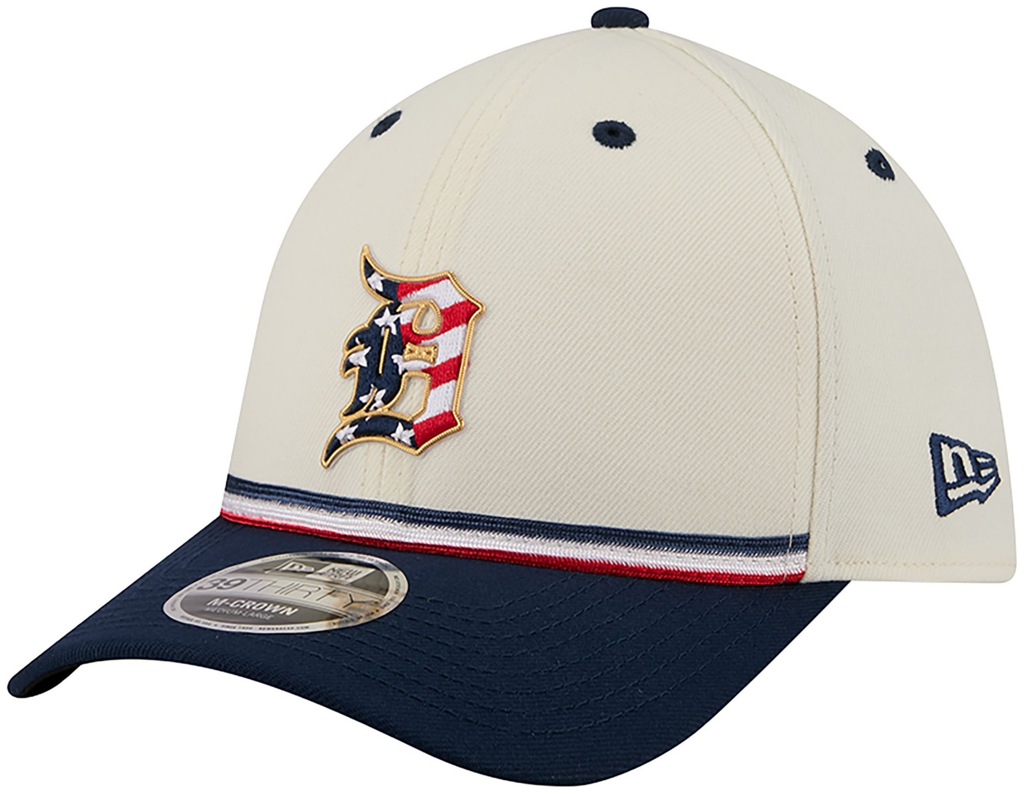 New Era Adult Detroit Tigers 4th of July 39Thirty Stretch Fit Hat product image