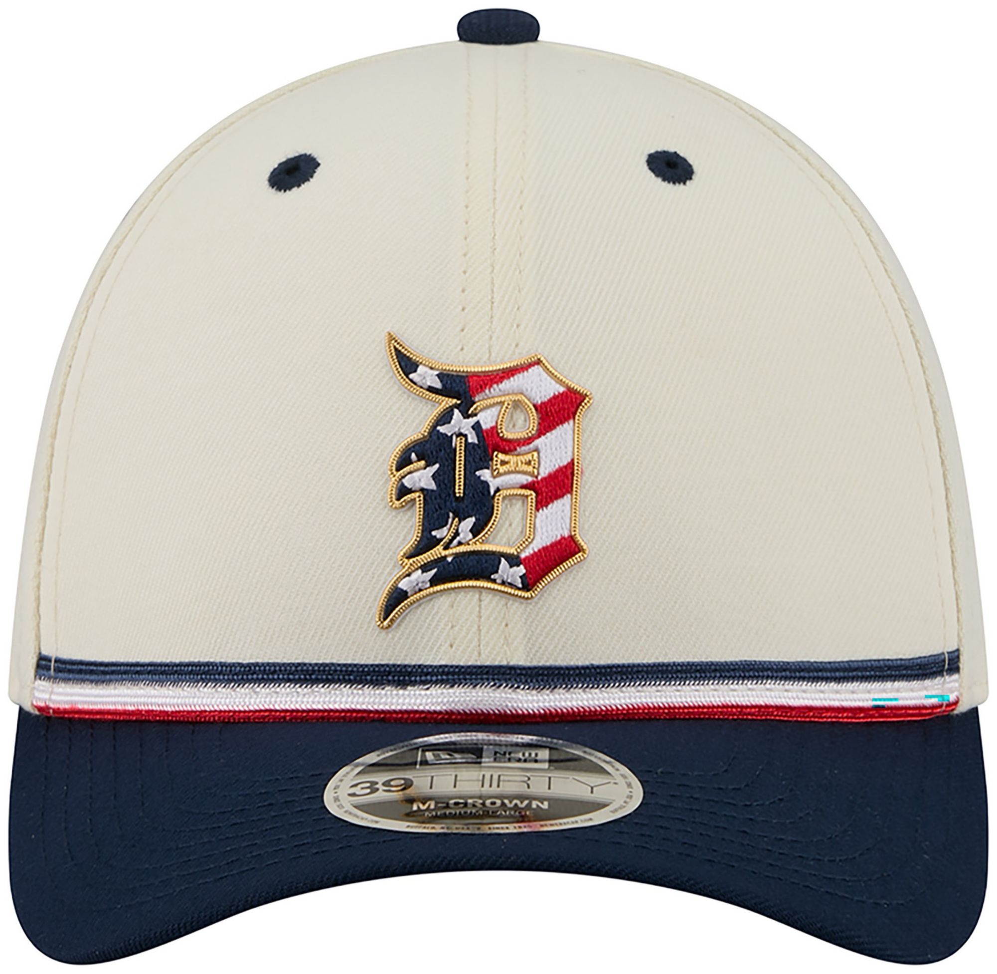 New Era Adult Detroit Tigers 4th of July 39Thirty Stretch Fit Hat product image