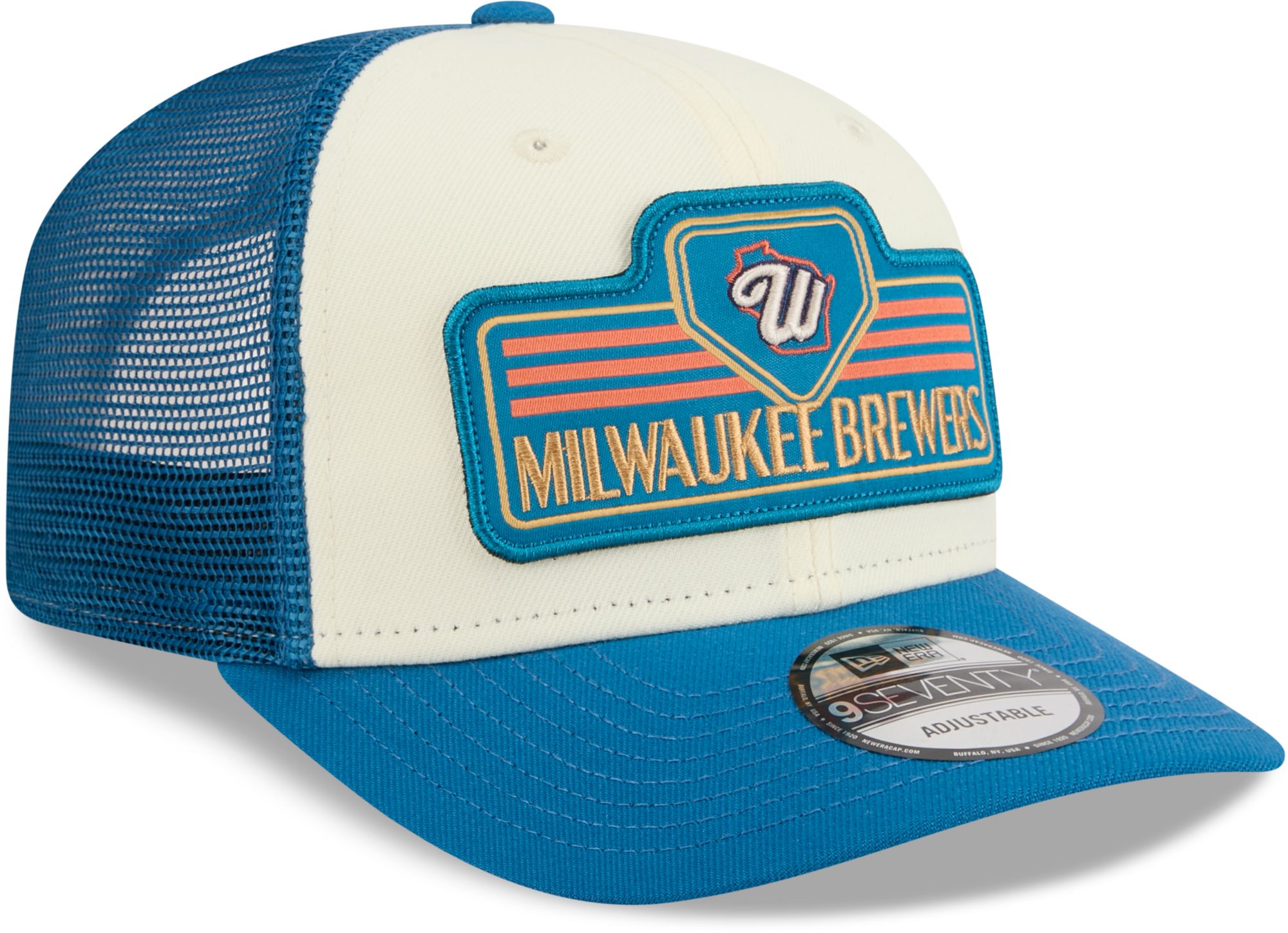 New Era Adult Milwaukee Brewers White 2026 City Connect 9Seventy Adjustable Hat product image