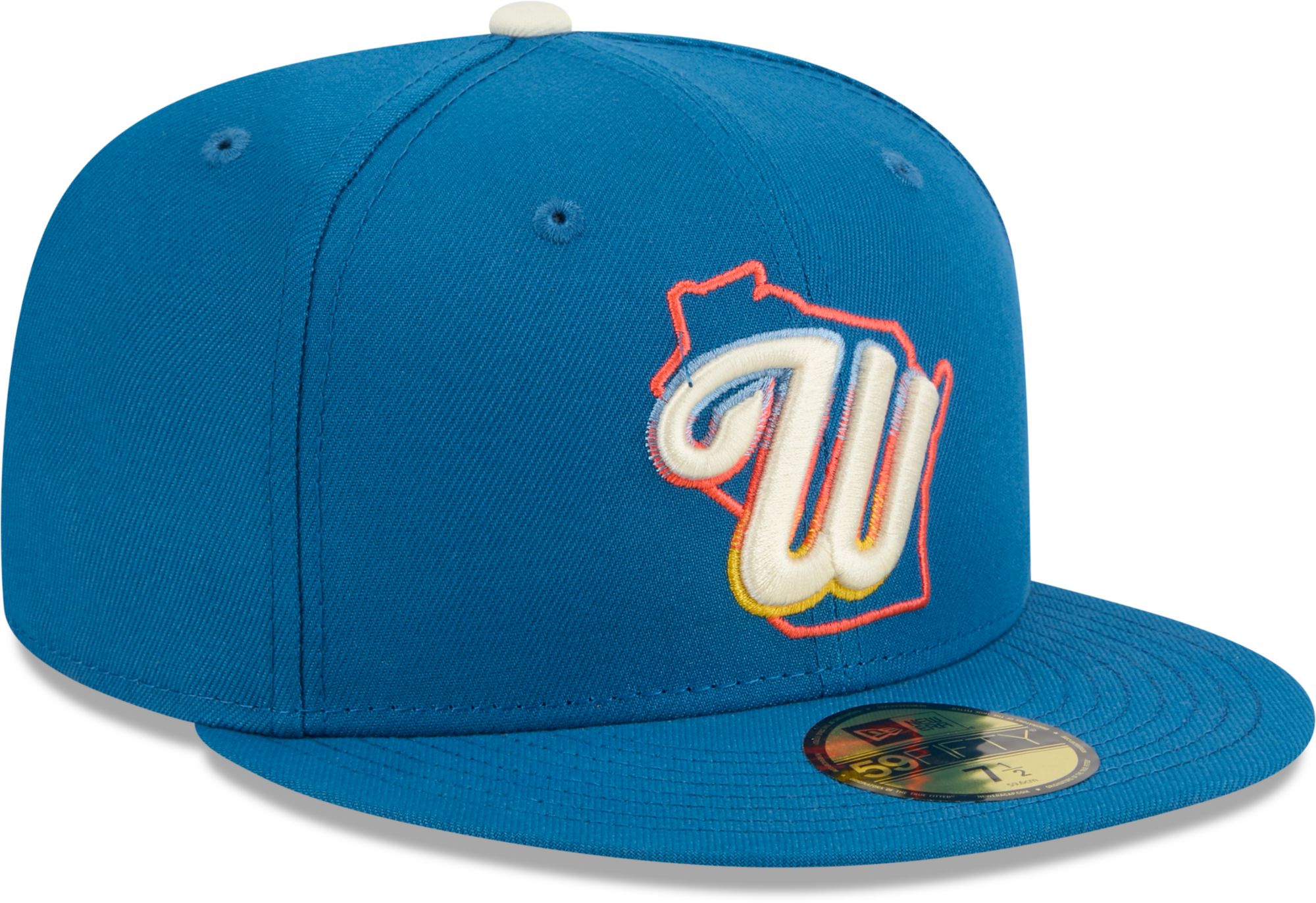 New Era Adult Milwaukee Brewers Blue 2026 City Connect 59Fifty Fitted Hat product image