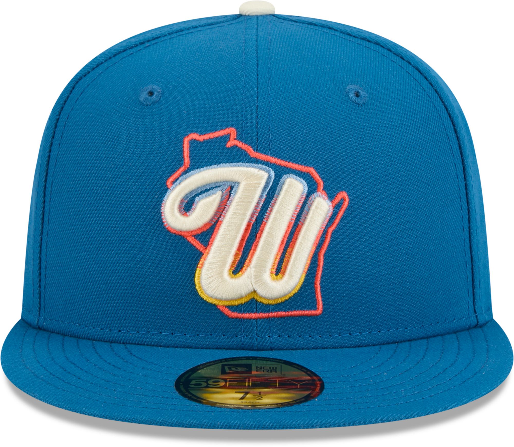 New Era Adult Milwaukee Brewers Blue 2026 City Connect 59Fifty Fitted Hat product image