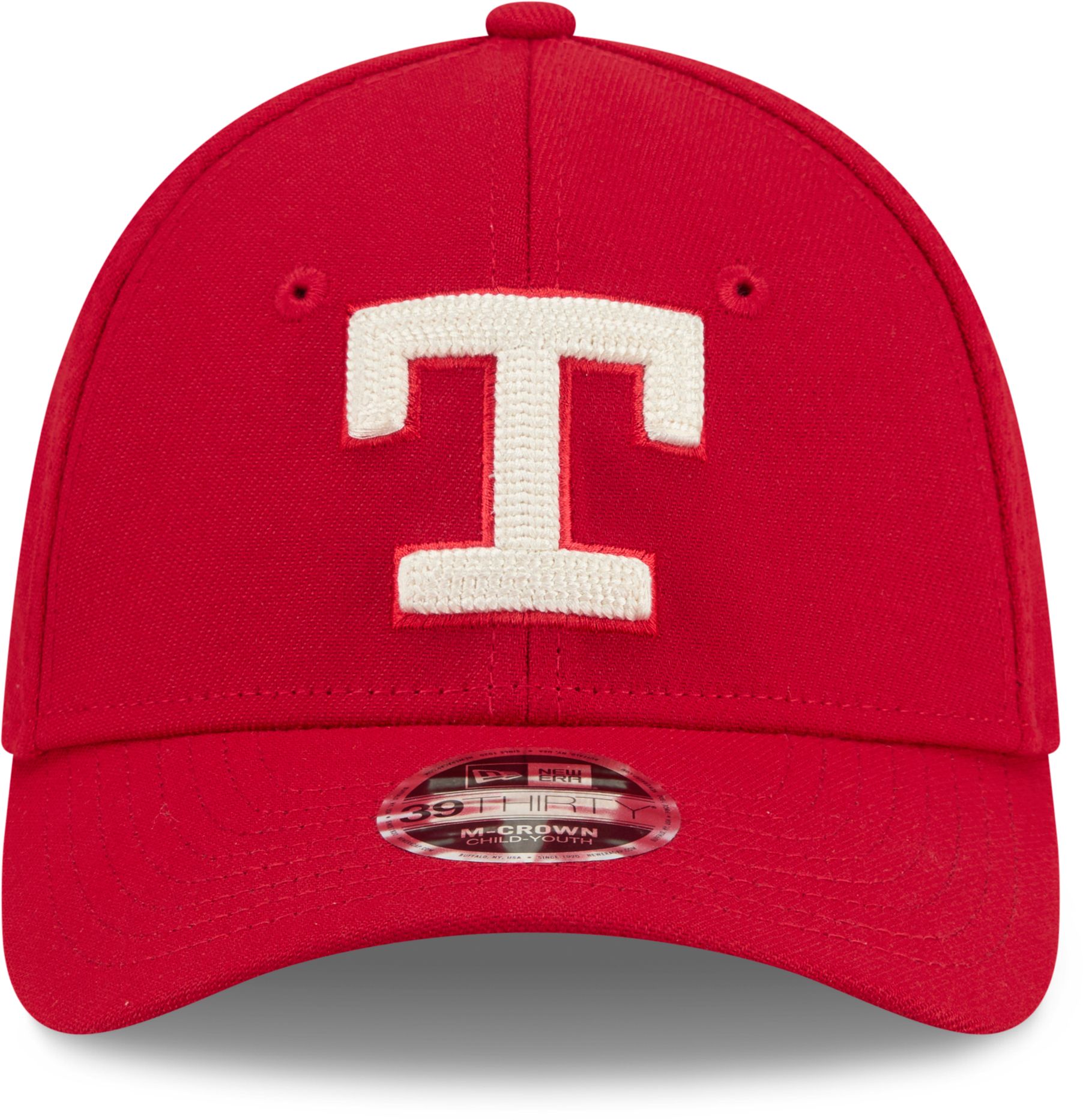 New Era Youth Texas Rangers Red 2026 City Connect 39Thirty M-Crown Stretch Fit Hat product image