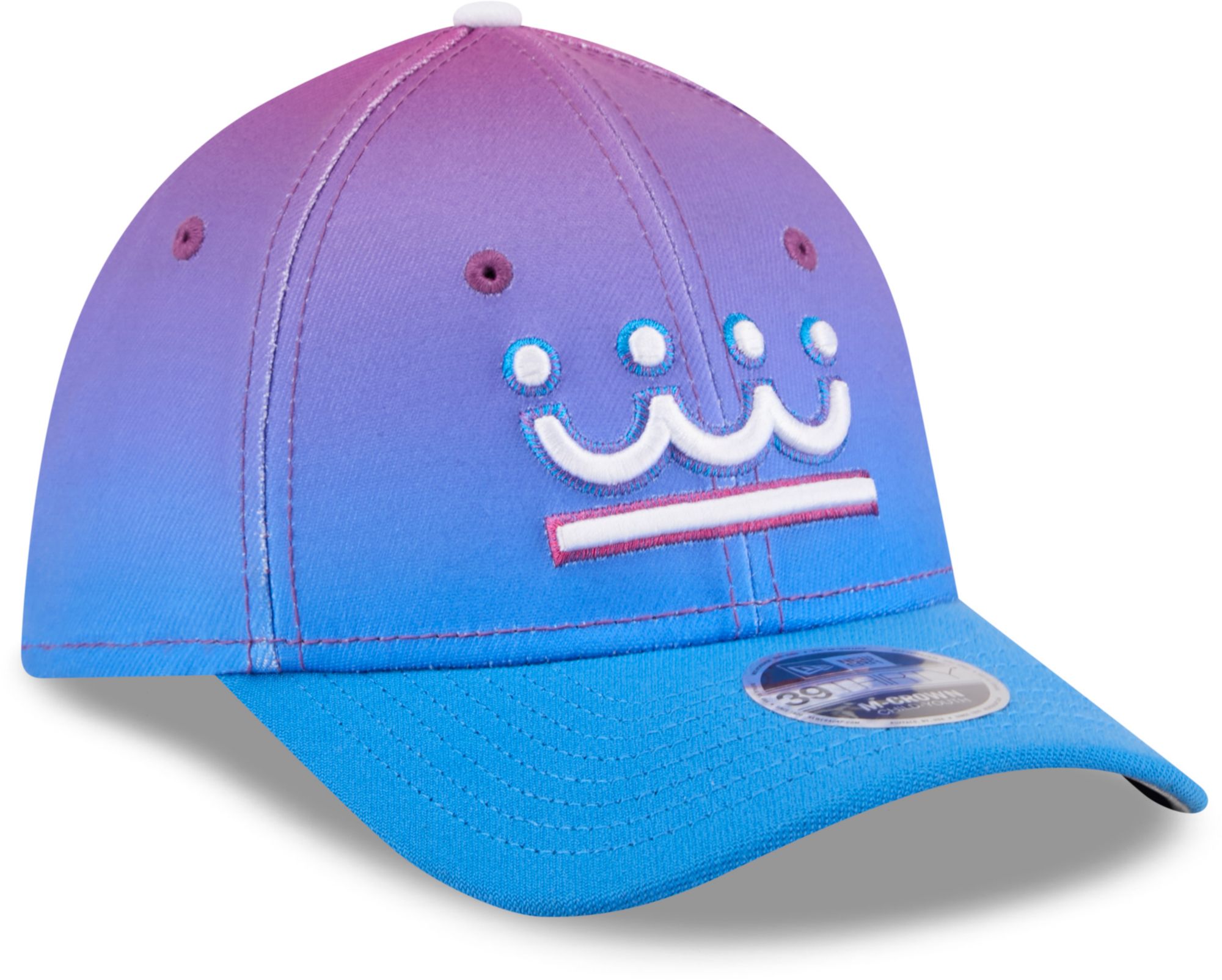 New Era Youth Kansas City Royals Blue 2026 City Connect 39Thirty M-Crown Stretch Fit Hat product image