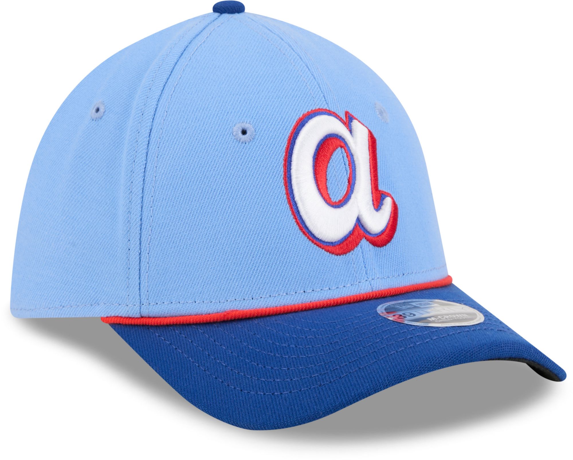 New Era Youth Atlanta Braves Blue 2026 City Connect 39Thirty M-Crown Stretch Fit Hat product image