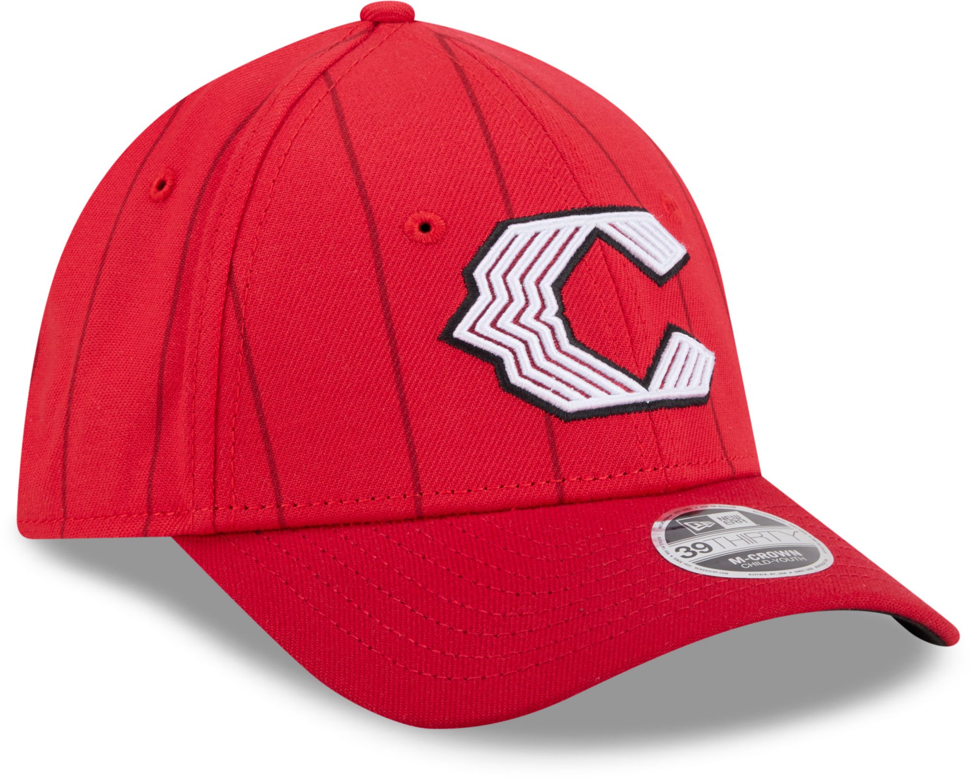New Era Youth Cincinnati Reds Red 2026 City Connect 39Thirty M-Crown Stretch Fit Hat product image