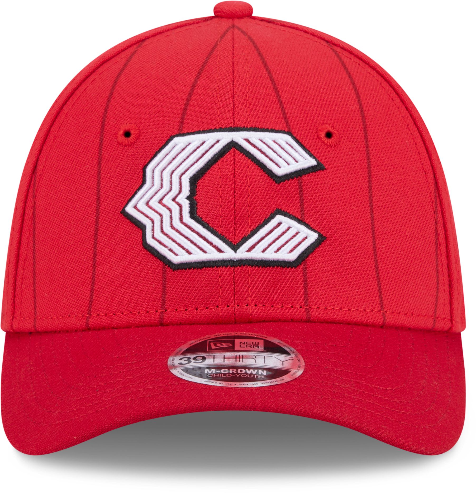 New Era Youth Cincinnati Reds Red 2026 City Connect 39Thirty M-Crown Stretch Fit Hat product image