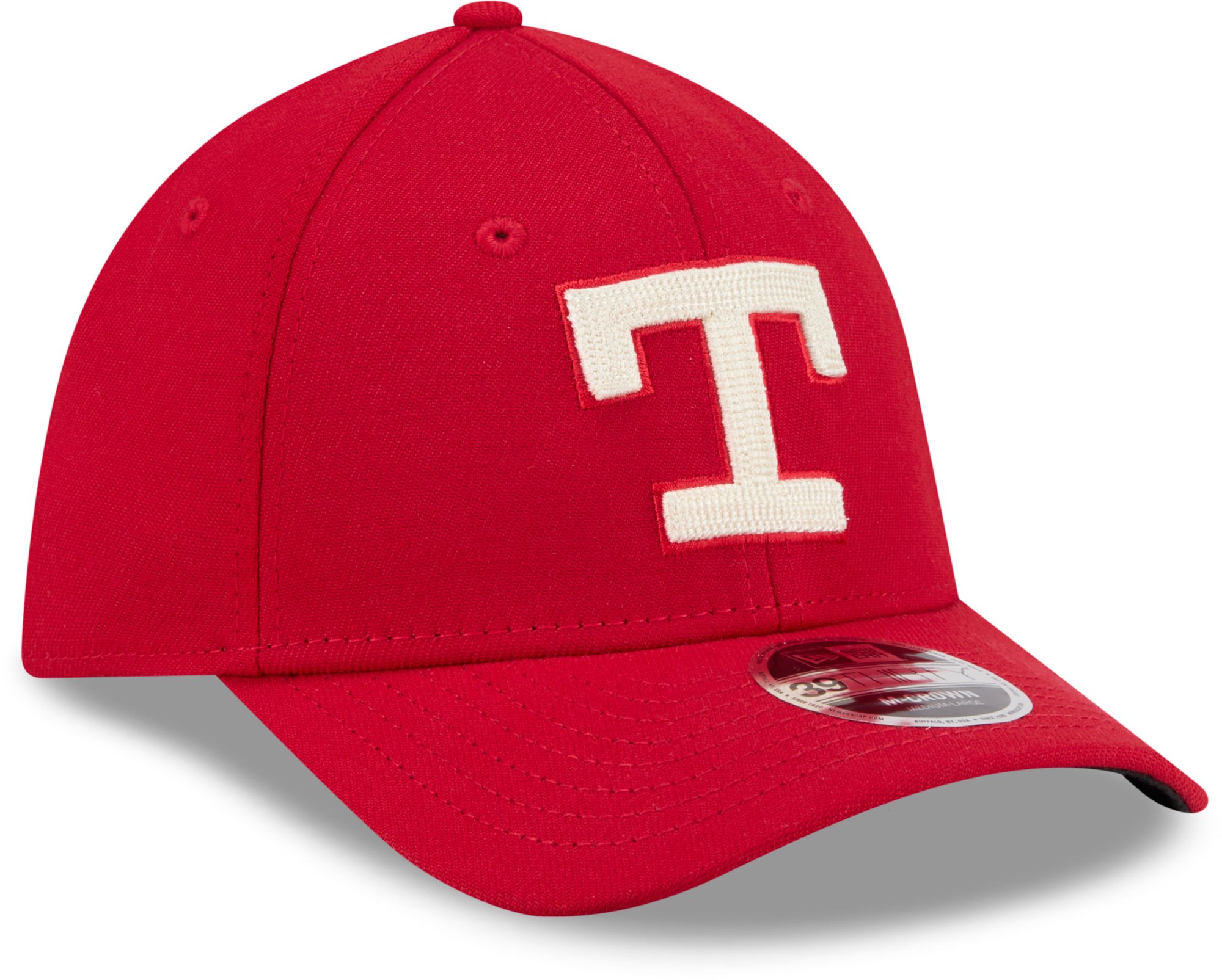 New Era Adult Texas Rangers Red 2026 City Connect 39Thirty M-Crown Stretch Fit Hat product image