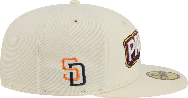 New Era Adult San Diego Padres White Fan Pack 59Fifty Fitted Hat product image