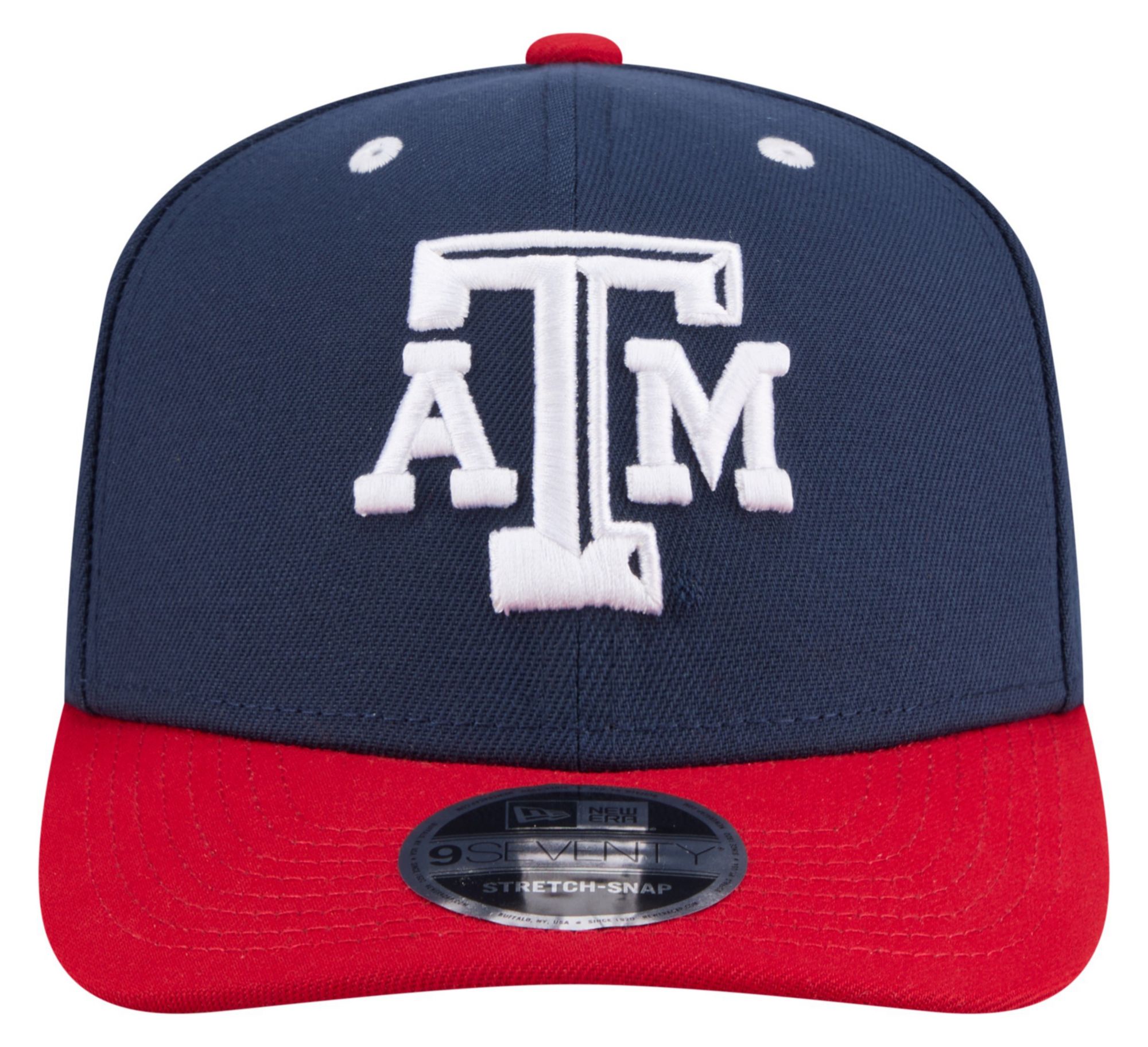 New Era x adidas Adult Texas A&M Aggies NAVY/RED 9Seventy Performance Adjustable Stretch-Snap Hat product image