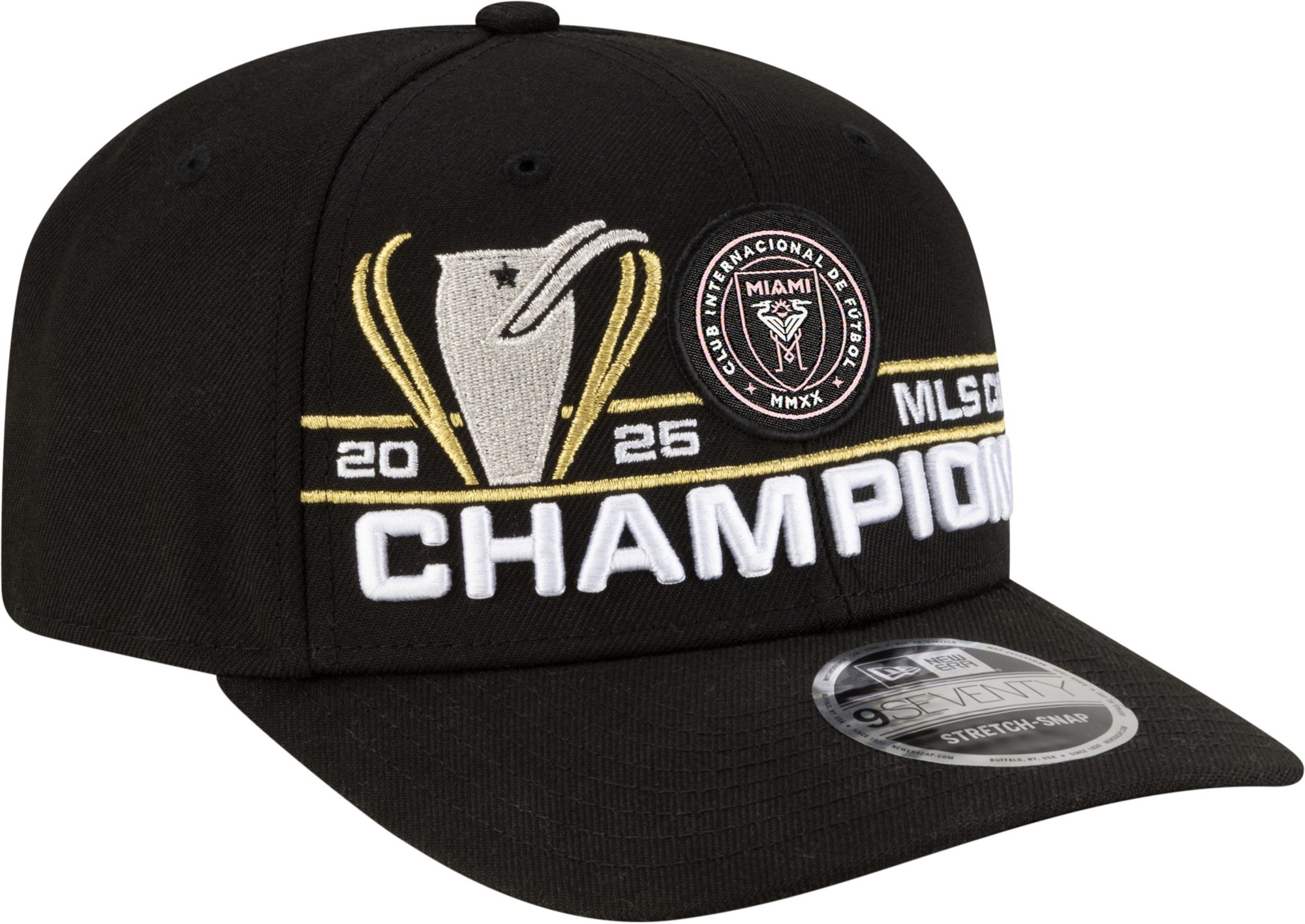 New Era Adult 2025 MLS Cup Champions Inter Miami CF 9Seventy Hat product image
