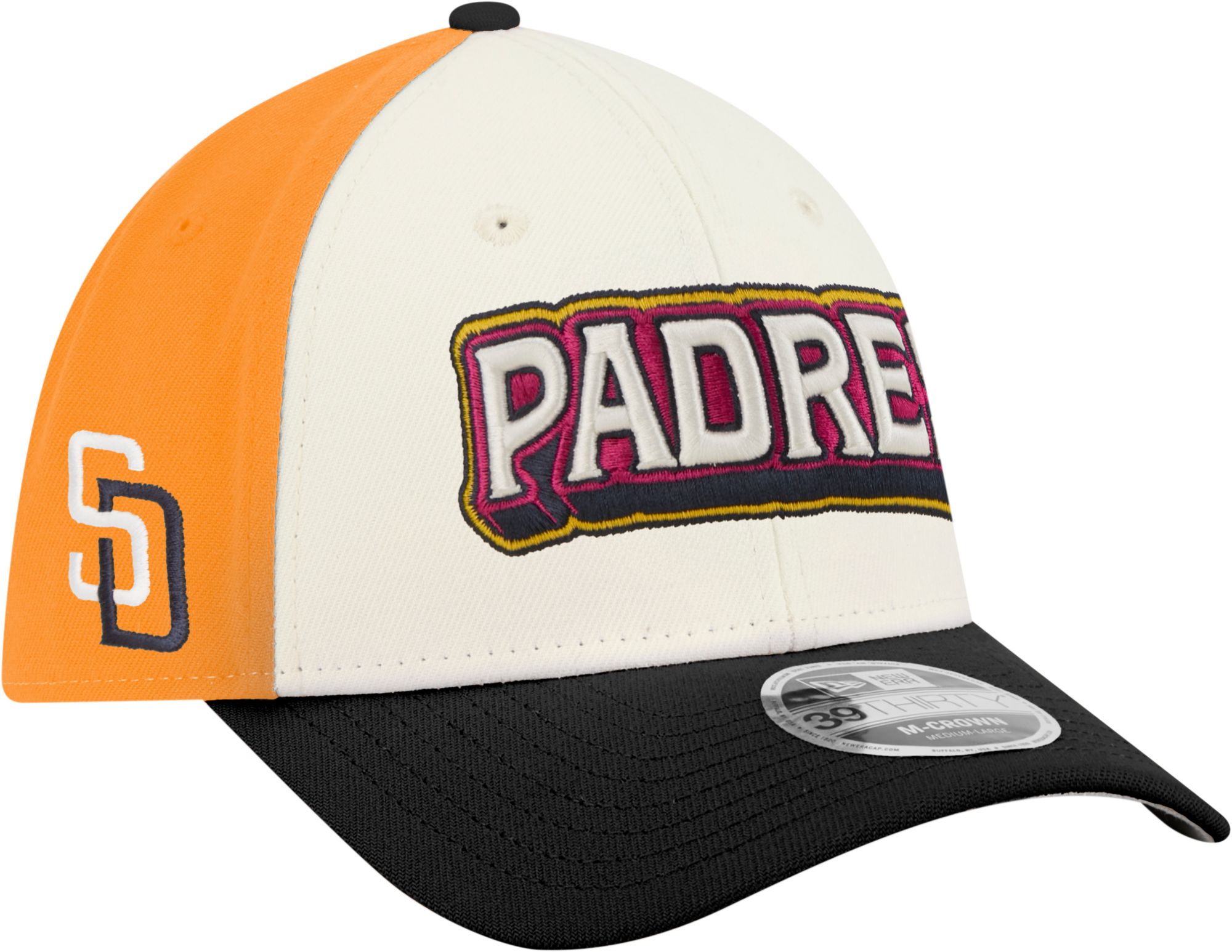 New Era Adult San Diego Padres 2026 City Connect 39Thirty M-Crown Stretch Fit Hat product image