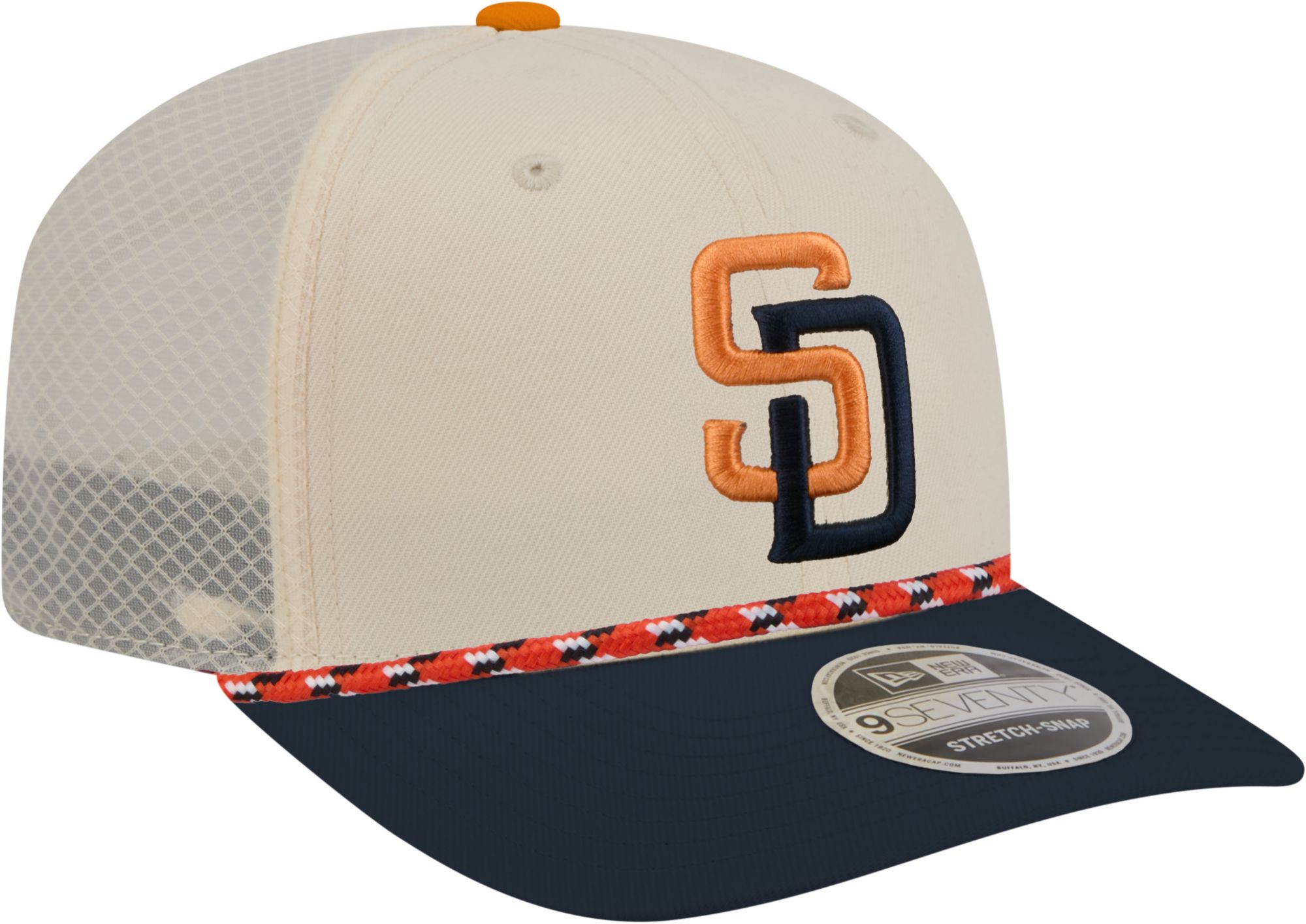 New Era Adult San Diego Padres 2026 City Connect 9Seventy Adjustable Trucker Hat product image