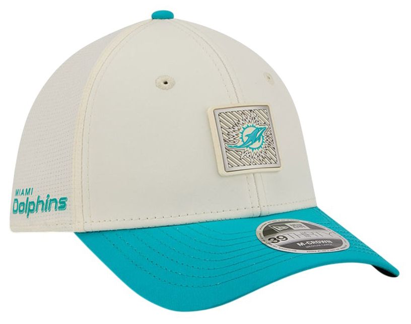 New Era Adult Miami Dolphins Training Camp 2026 39Thirty Stretch Fit Hat product image