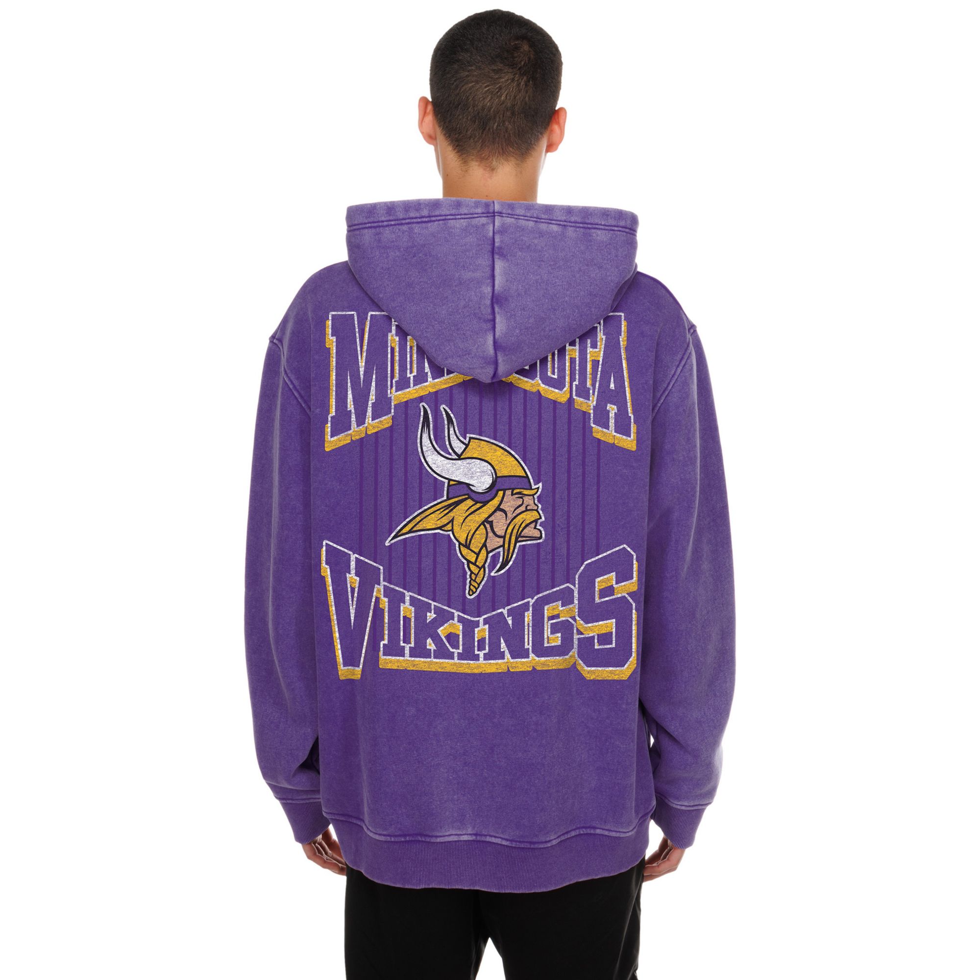 New Era Men's Minnesota Vikings Washed Full-Zip Hoodie | Dick's