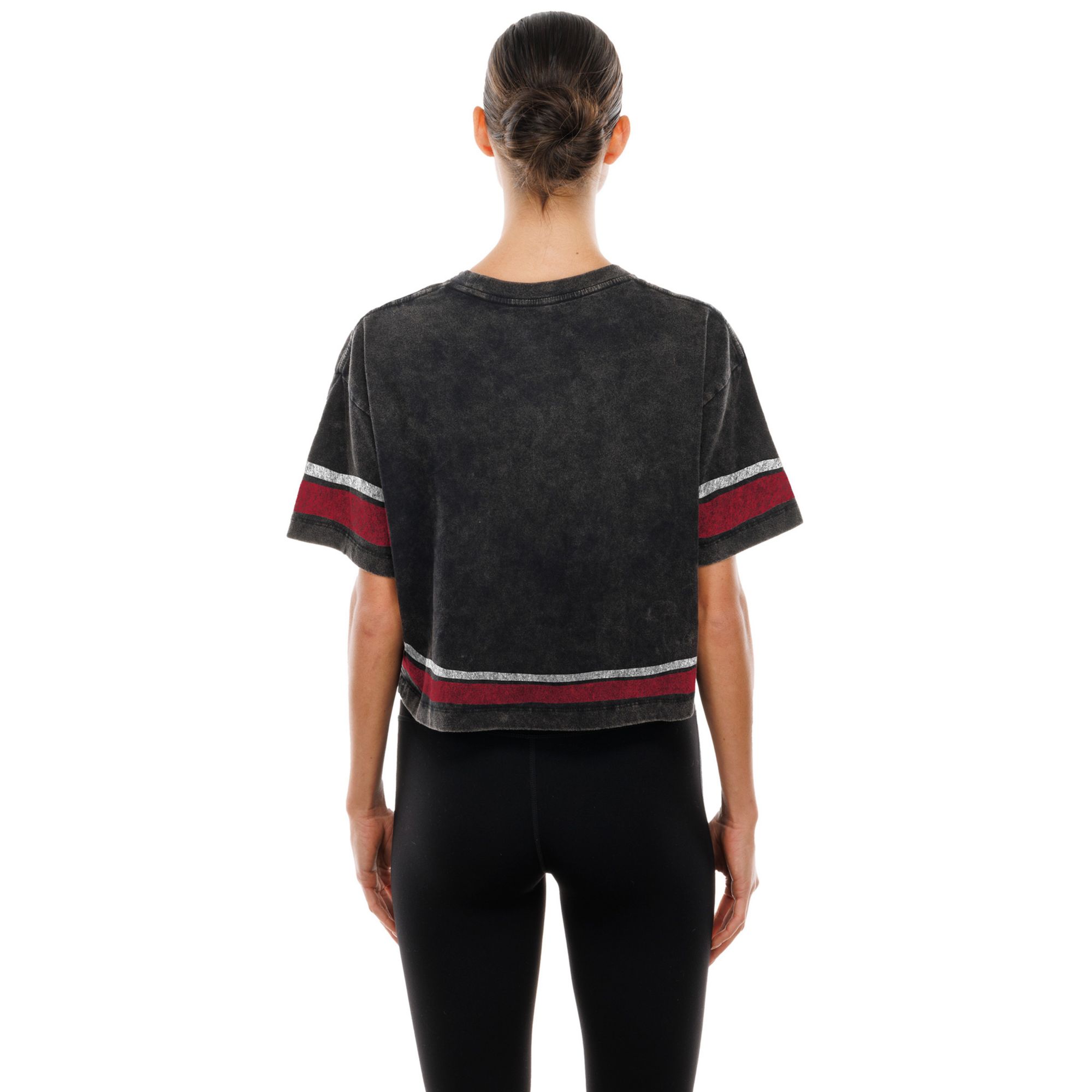 New Era Women's Atlanta Falcons Black Sport Boxy T-Shirt product image