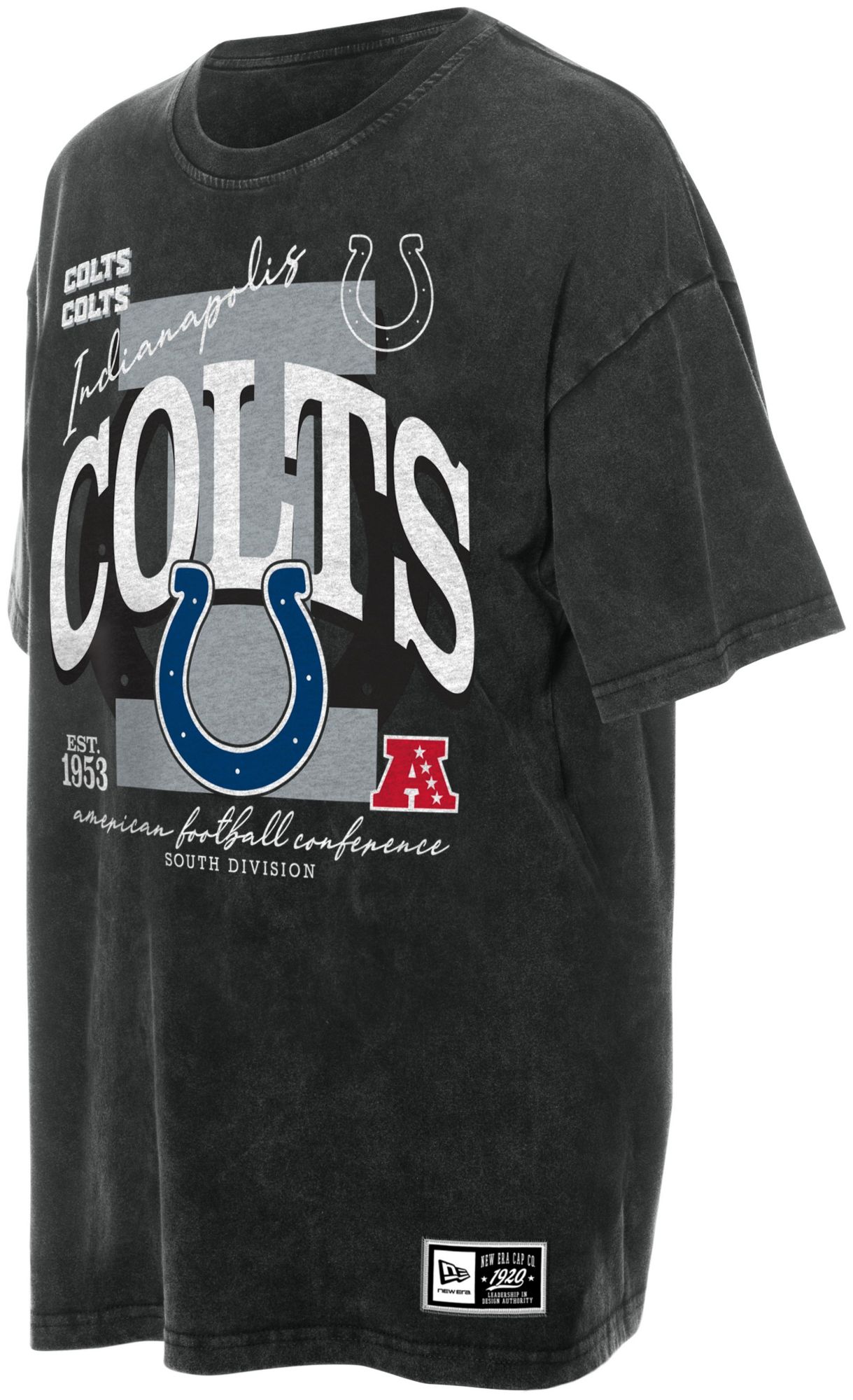 New Era Women's Indianapolis Colts Oversized Mineral Washed T-Shirt product image