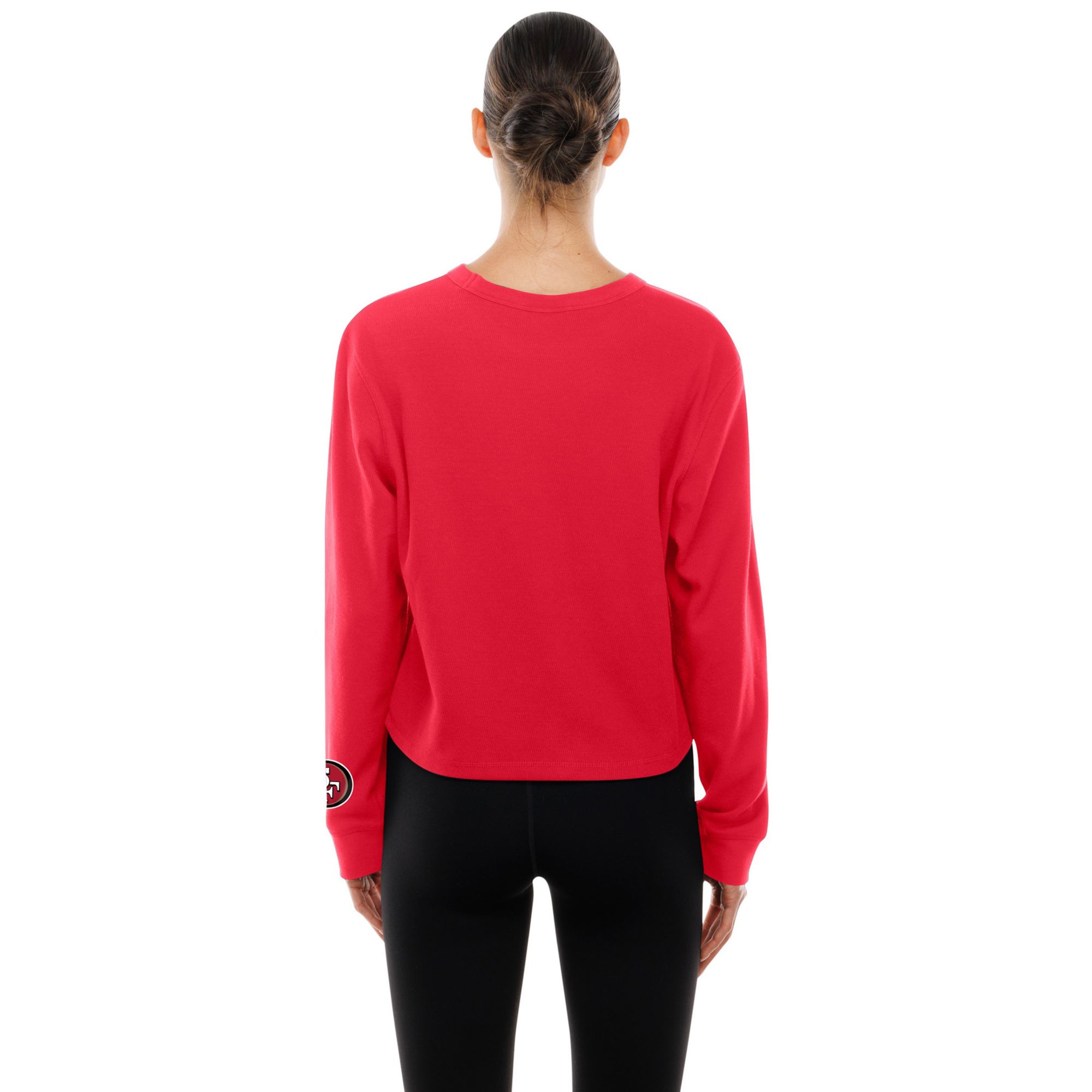 New Era Women's San Francisco 49Ers Red Thermal Long Sleeve Shirt product image