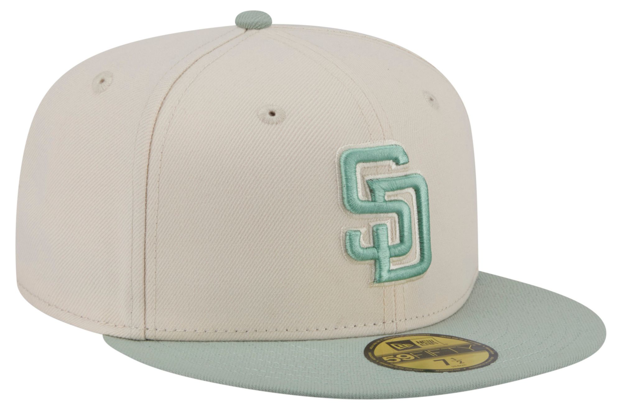 New Era Adult San Diego Padres Cream Two Tone Color Pack 59Fifty Fitted Hat product image